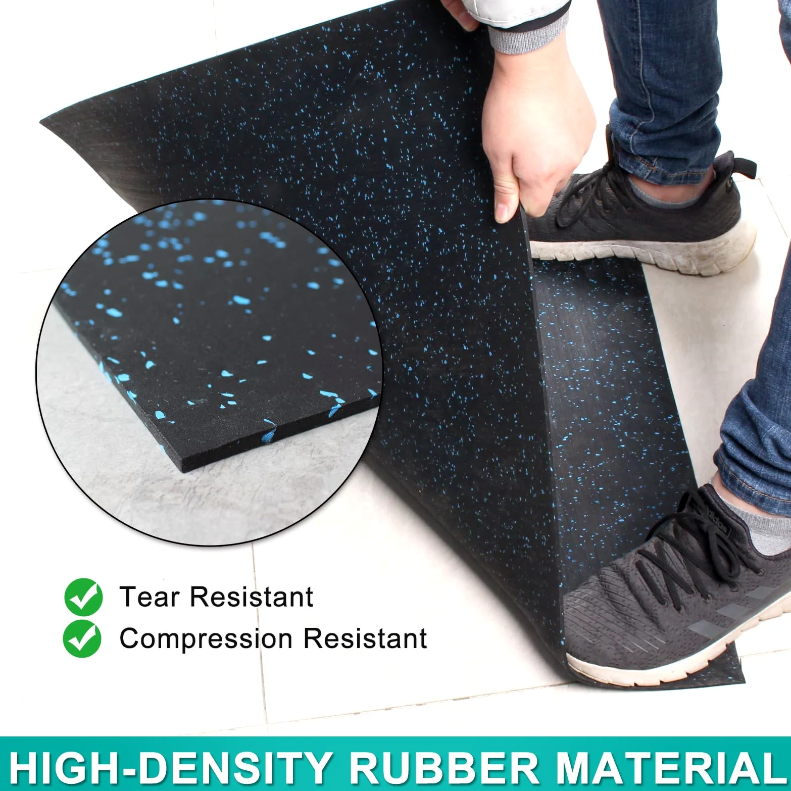 Almohadillas antivibración para lavadora con HexaGrip, detiene la lavadora y secadora en movimiento, caminar, evita el ruido, la transferencia de vibraciones