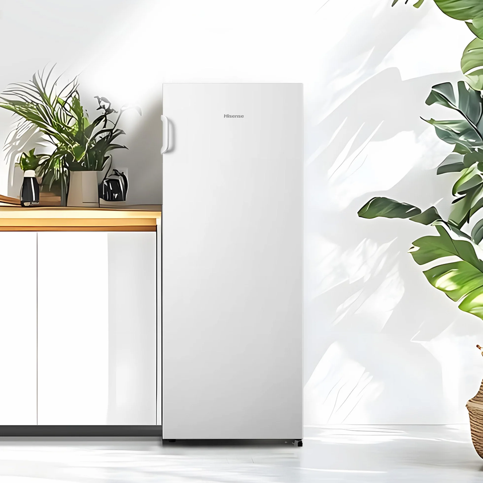 Hisense Congelador FV191N4AW2 TotalNoFrost Superfreeze 147L 205 kWh Blanco