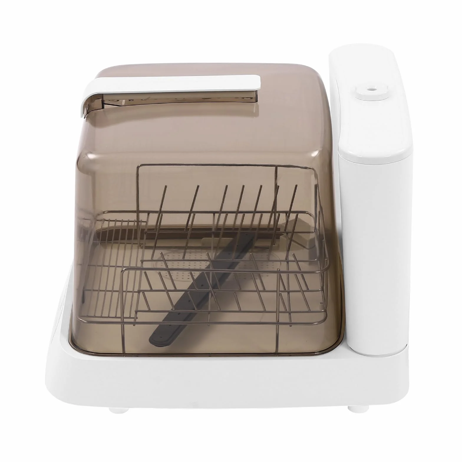 Mini multifuncional visualización lavavajillas funciones de enjuagar, secar y guardar platos con boquilla de pulverización giratoria 360° y depósito de agua de 6 L para casas pequeñas, apartamentos,