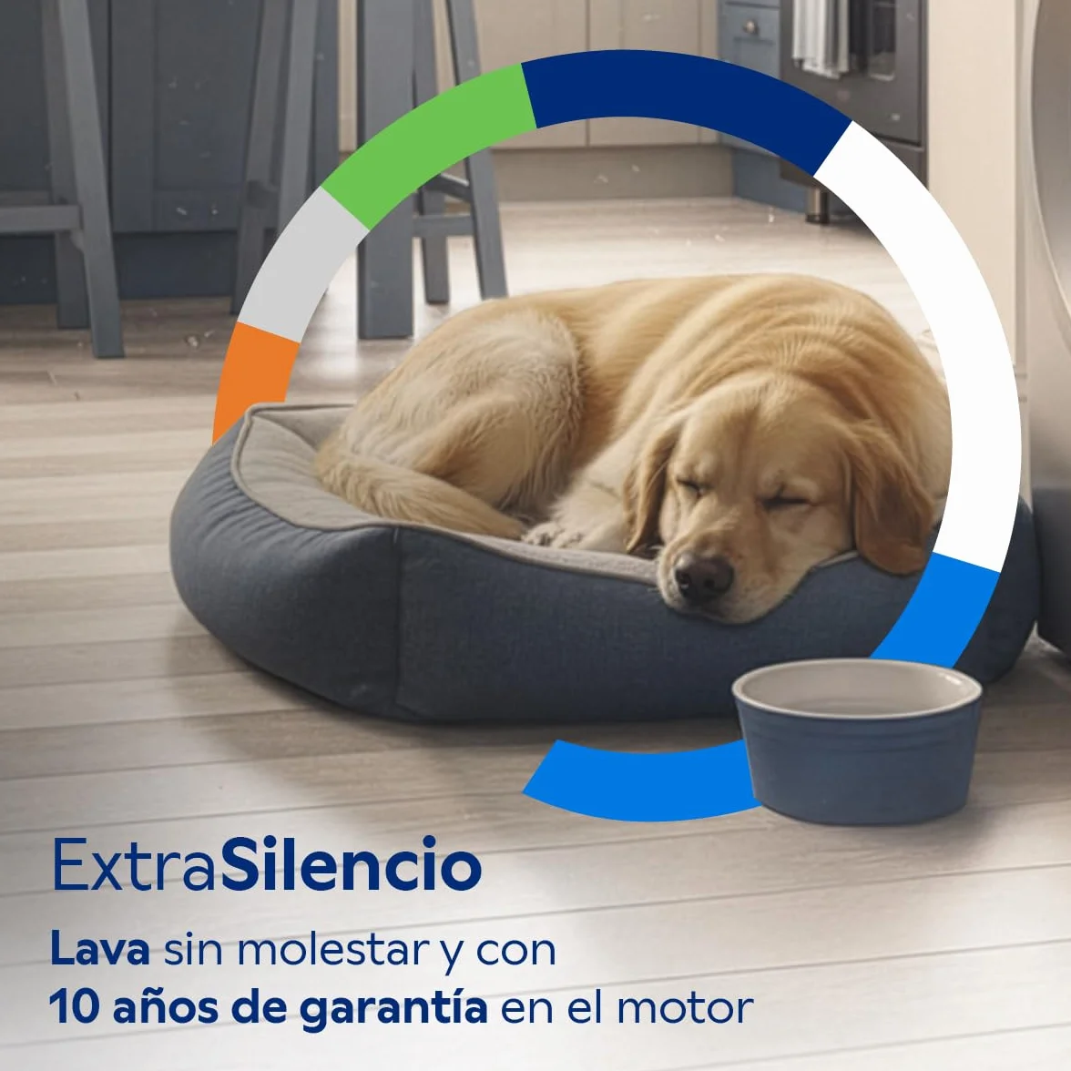 Balay Lavadora Integrable 60 cm Motor ExtraSilencio AquaControl Plus Blanco 3TI983B