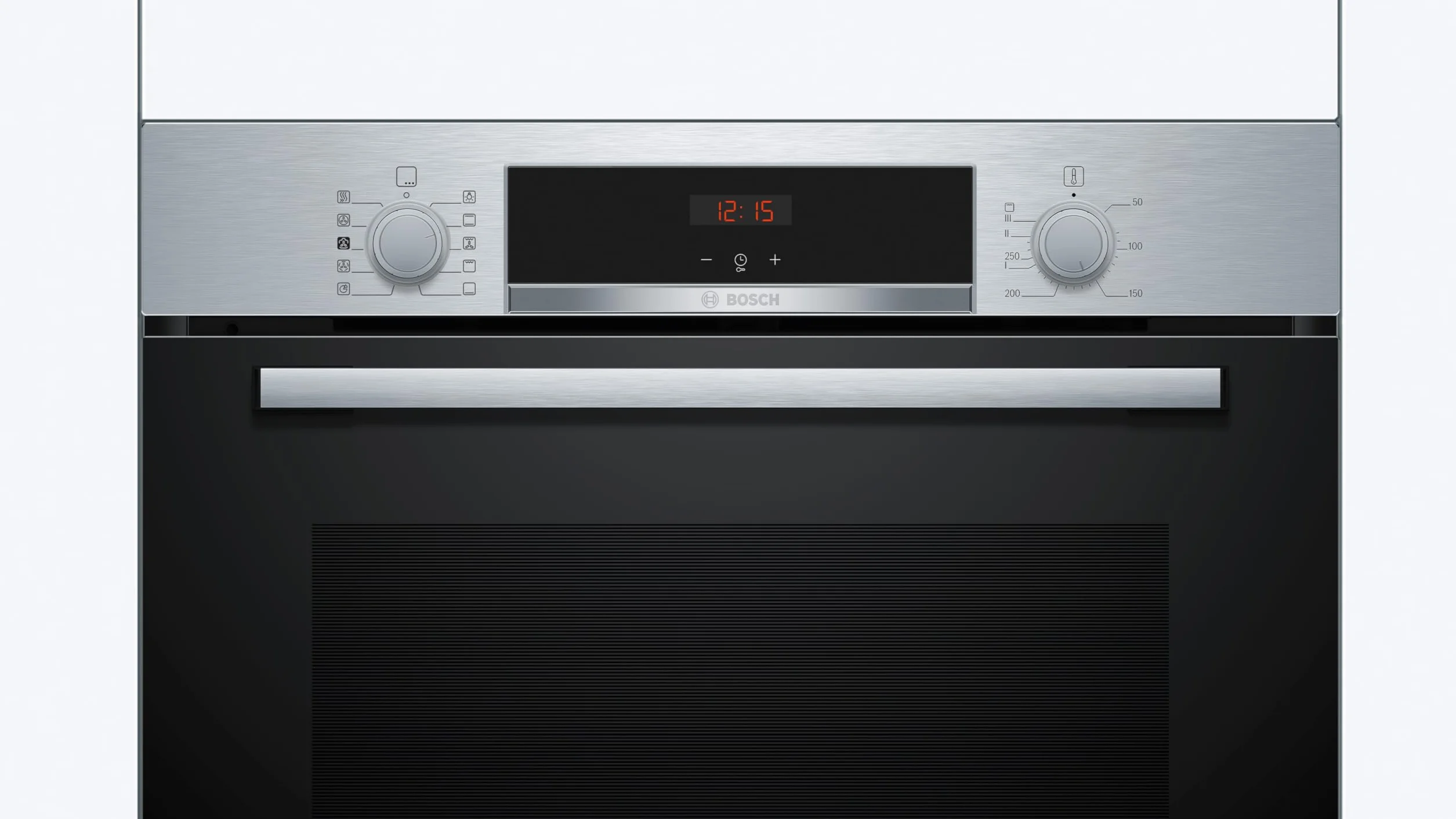 Bosch - Horno Multifunción con Vapor añadido, Serie 4, 60 cm. de ancho, 3D Hotair, Acero, HQA514ES3