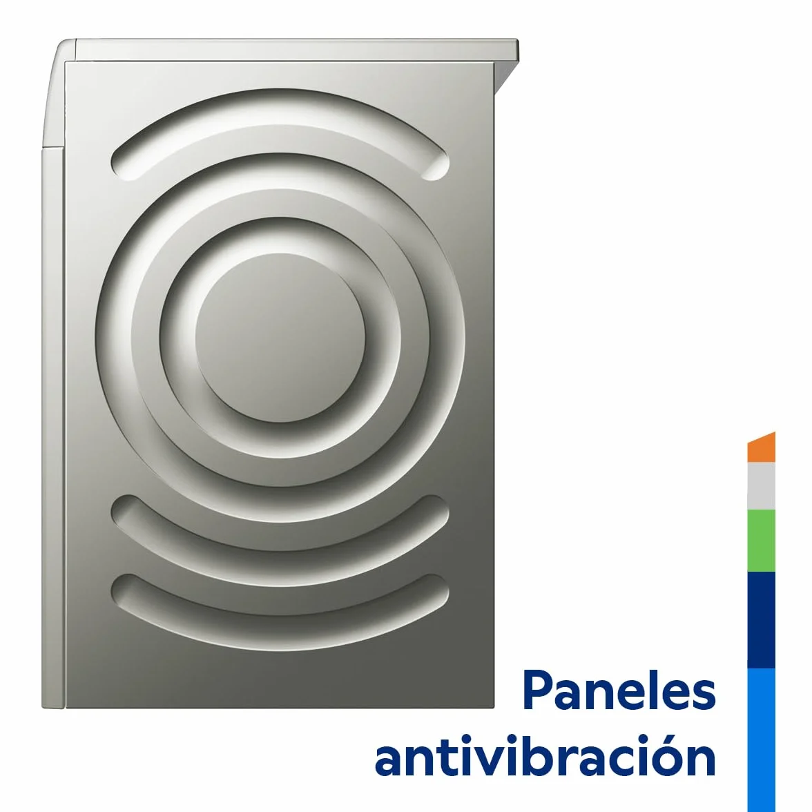 Balay - Lavadora, Libre Instalación, 10 kg, AutoDosificación, Programas Super Rápido y Rápido/mix, Programa plancha, Silenciosa, Home Connect, acero mate antihuellas, 3TS3104XH