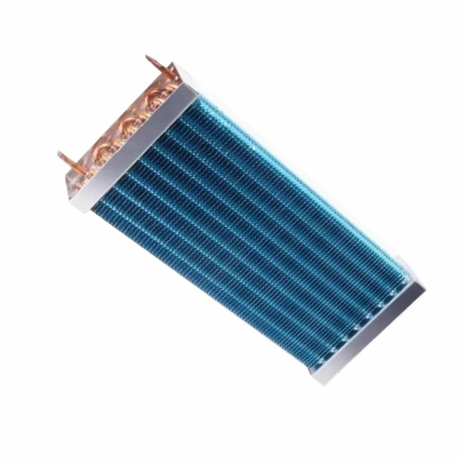 Evaporador De 500x75x215mm, Refrigerador, Congelador, Vitrina Refrigerada, Aleta De Tubo De Cobre, Condensador Refrigerado Por Aire