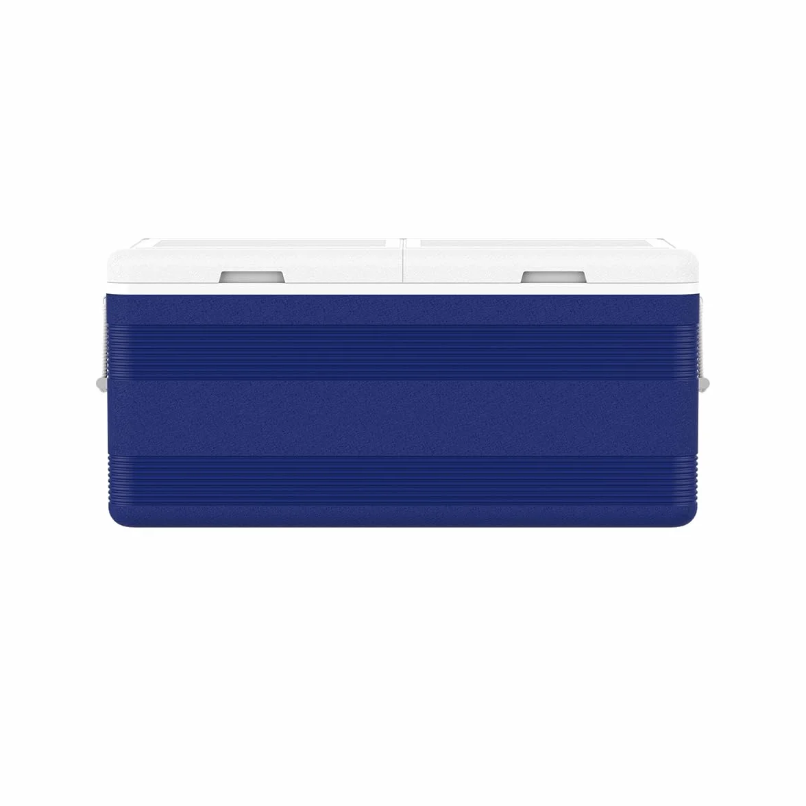 Nevera Portátil Duramax KeepCold Deluxe 144,4 L – Aislante Poliuretano, Tapón Desagüe, Portavasos, Ideal Camping, Playa y Pesca – Azul 103x47x48 cm