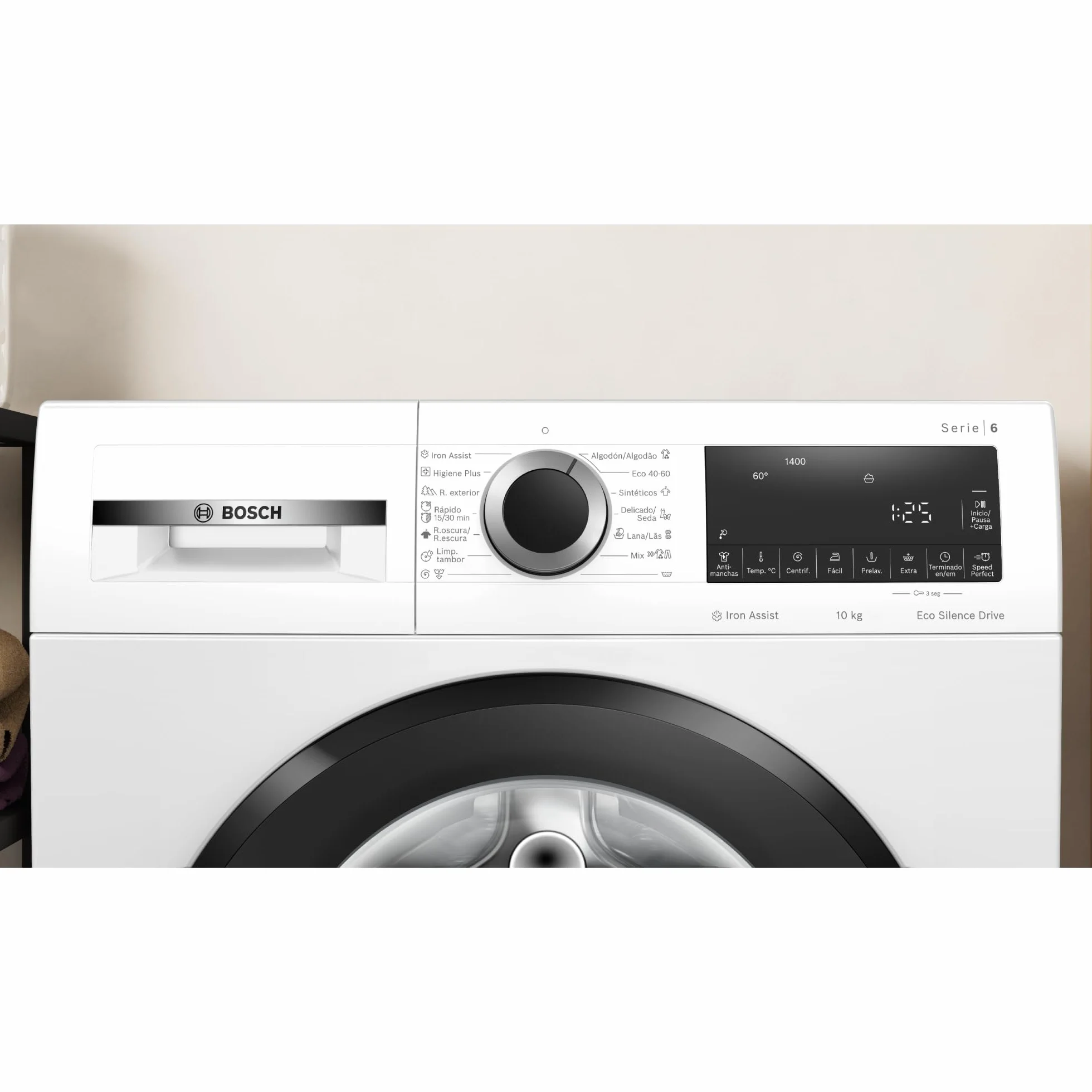 Bosch WGG254Z5ES Lavadora Carga Frontal 10kg Iron Assist AntiManchas Blanco