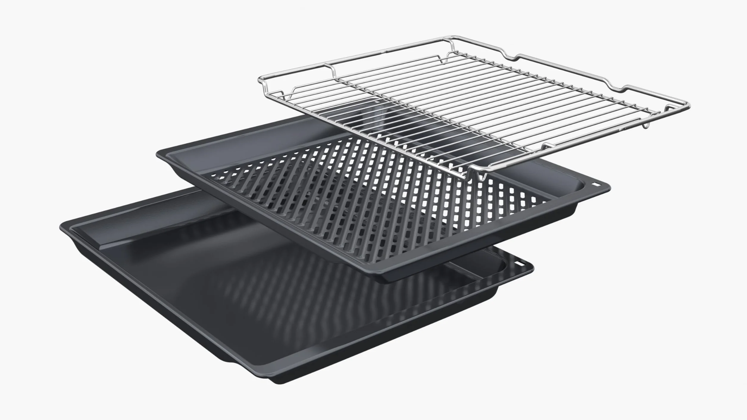 Bosch HBA272BB3, Serie 4 Horno integrado de 60 x 60 cm, autolimpieza por pirólisis y hidrólisis, control táctil LED, aire caliente 3D, 10 programas automáticos, precalentamiento rápido, calificación