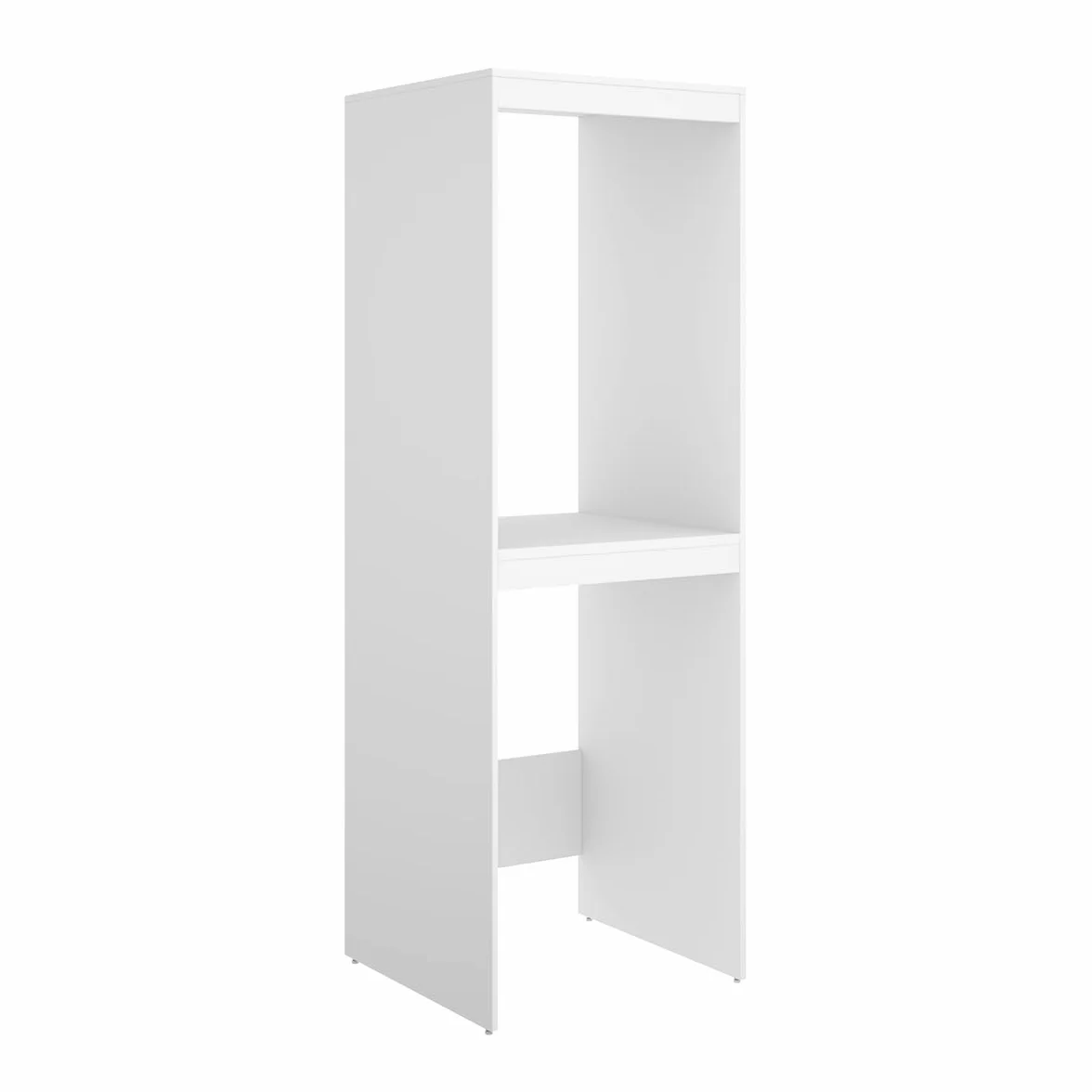 DEKIT - Mueble Alto para Lavadora/Secadora 190x63,3x62cm - Blanco