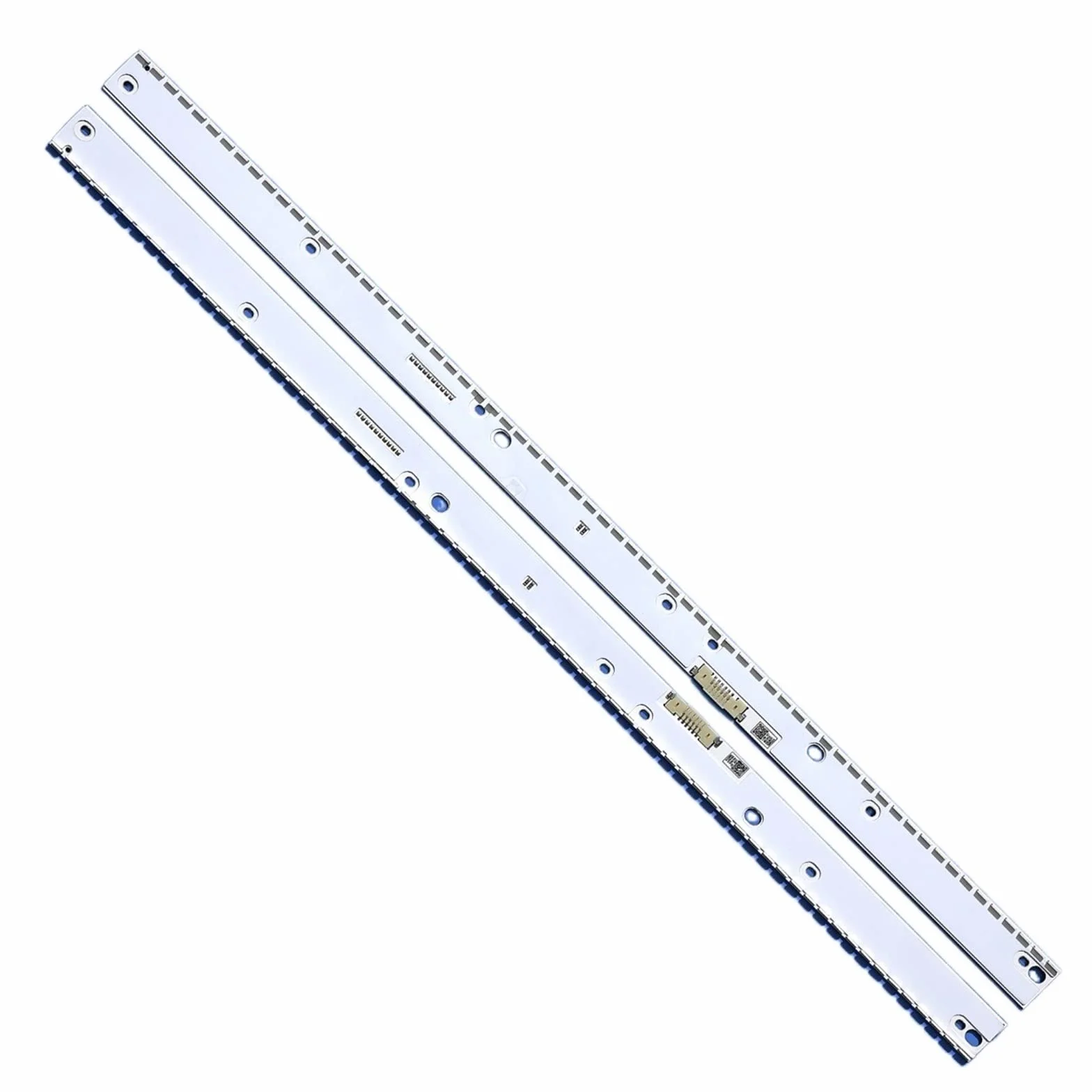 2 uds Tira LED Compatible for Sam Sung UE55KU6670 UN55MU7000 UE55MU6400 UE55KU6500 BN96-39595A 39596A BN96-39601A 39602A