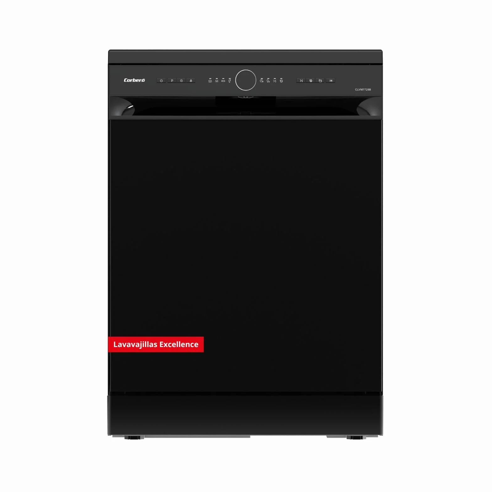 Corberó Lavavajillas 60 cm CLVM7725B 14 Cubiertos 6 Programas Display LED Negro