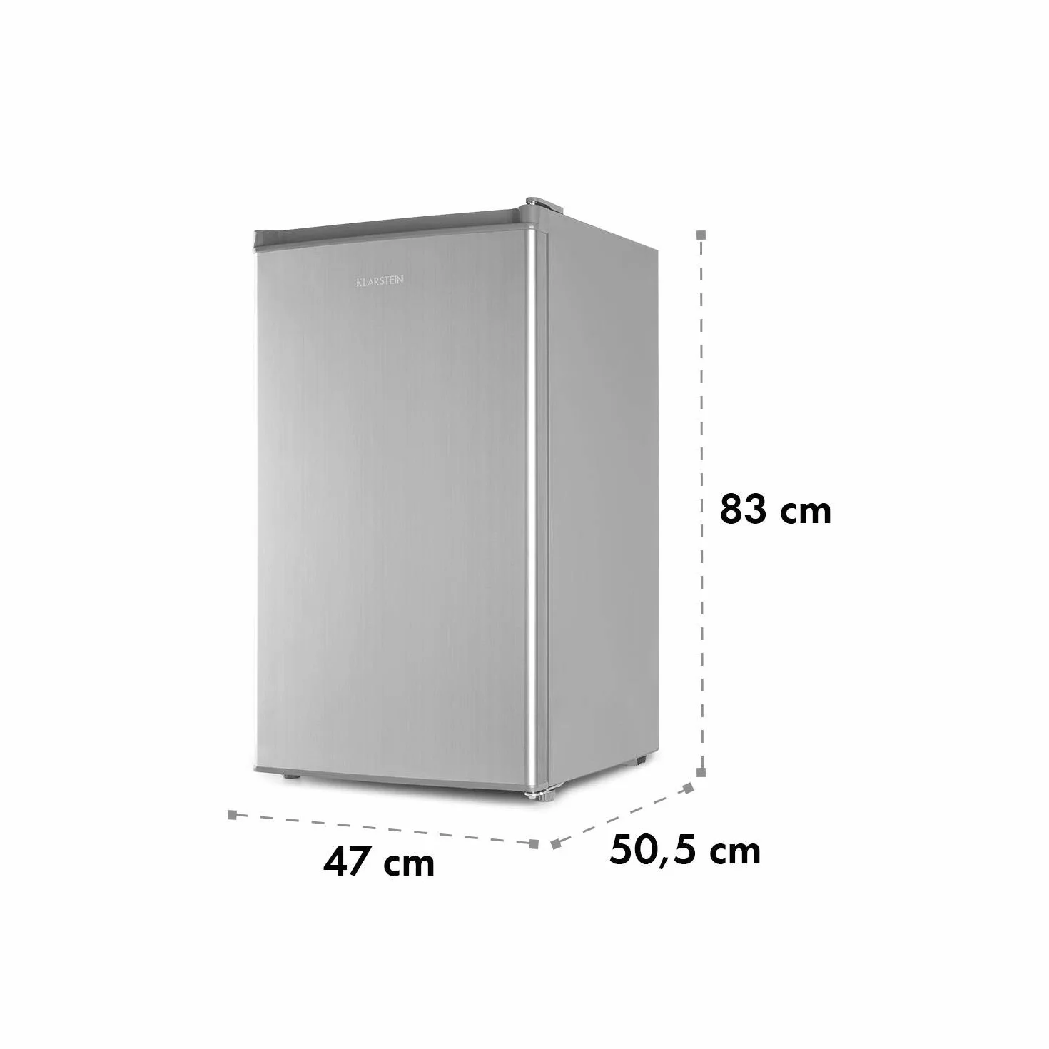Klarstein Garfield Eco L congelador - 60 litros de capacidad, eficiencia energética de clase A++, 3