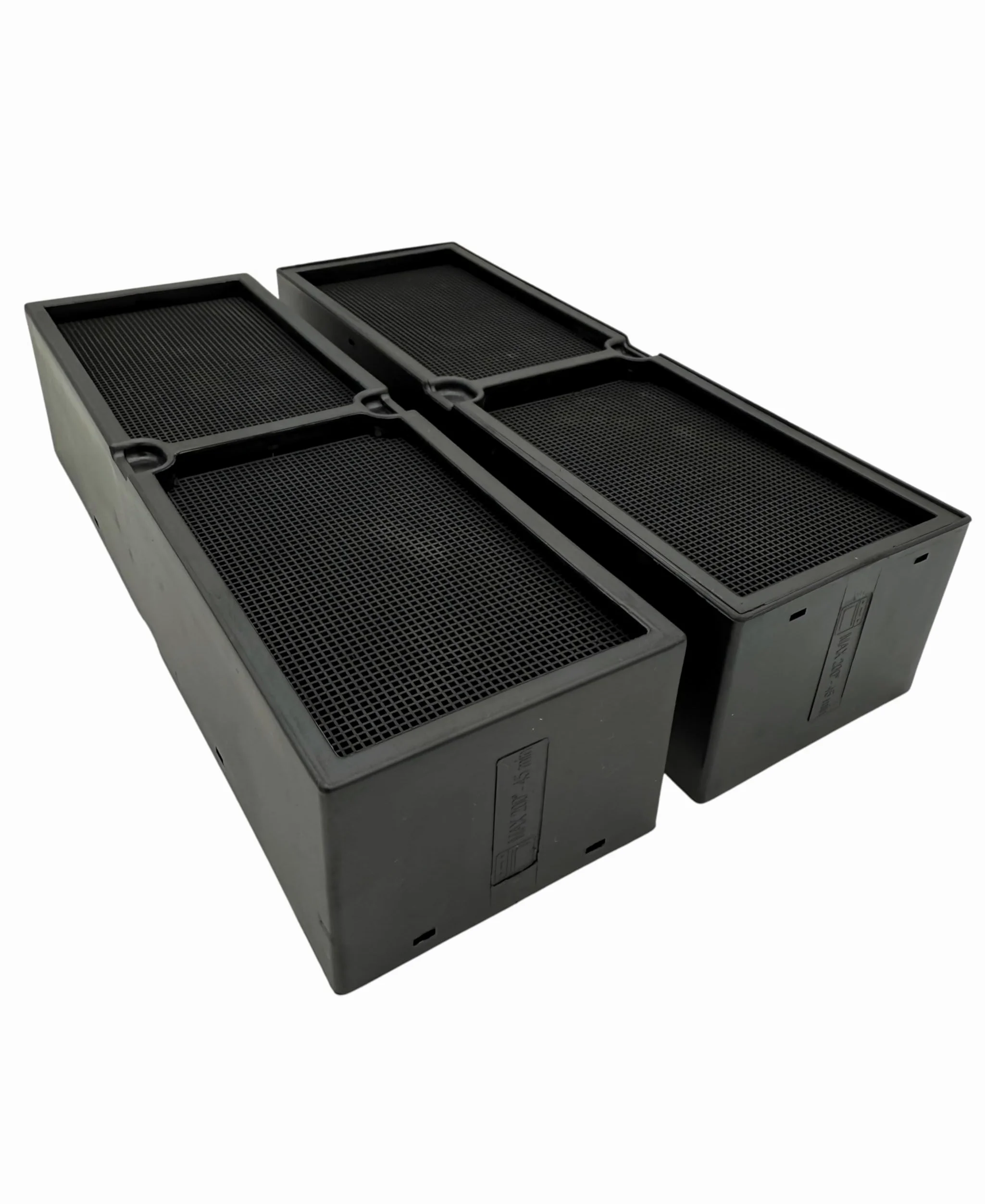 2 filtros de cerámica compatibles con filtros de carbón Elica Nikola Tesla KIT0167755, aptos para modelos Nikolatesla Alpha Fit, 3Z, Prime S, fabricado en Alemania
