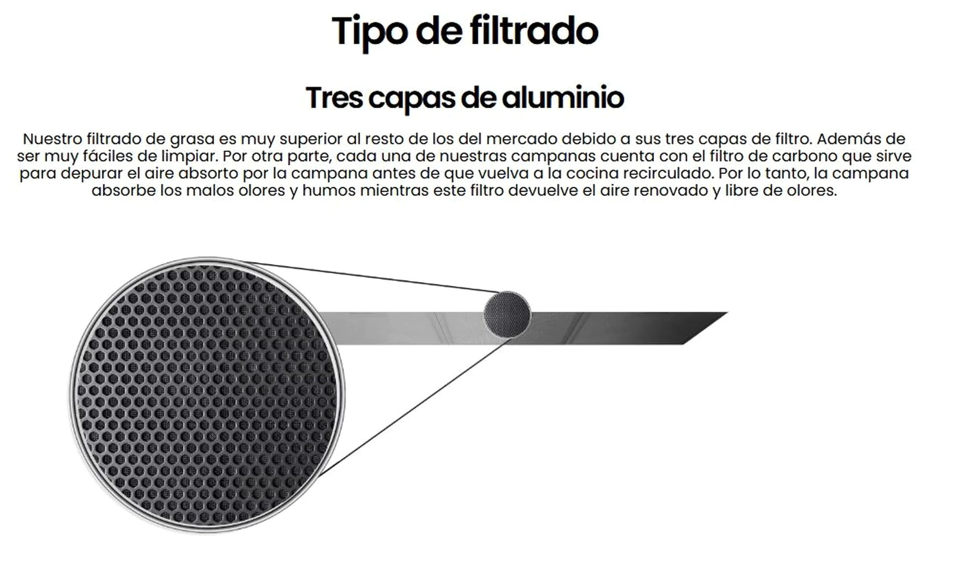 INFINITON | CMPT-CLR60S - CAMPANA EXTRACCION | Campana T Invertida | Potencia Extracción 800m³/hC | Control Remoto | Luces LED | 4 Niveles Potencia | Filtros Alumio | Nivel de Ruido 63dB | Ancho 60CM