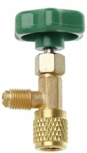 2 bombona R600A R600 420 g + grifo salida 1/4" M – Frigorífico congelador bodega bodega