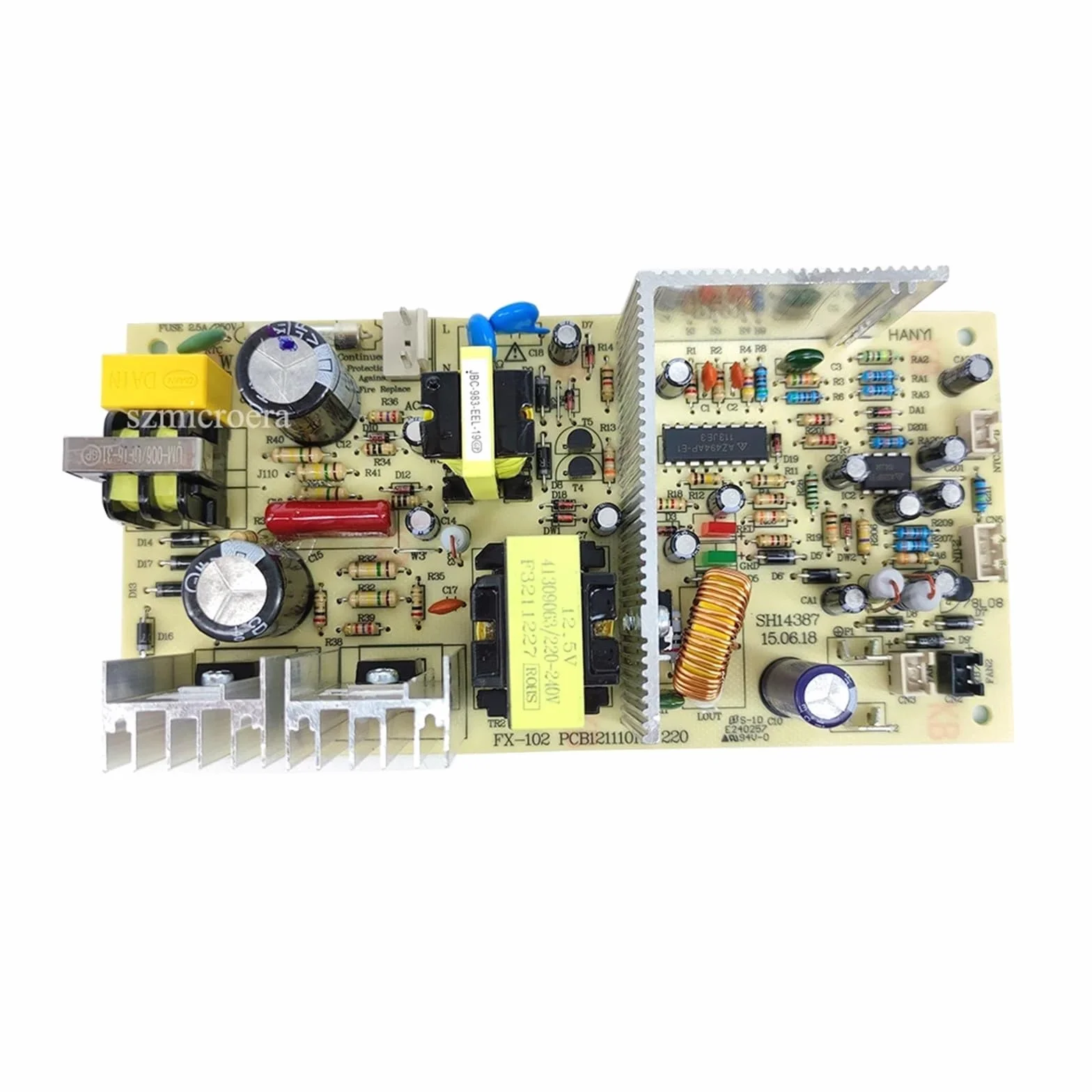 Placa De Control For Enfriador De Vinos FX-101 FX-102 PCB121110K1, Placa De Alimentación For Gabinete De Vino Tinto, Fuente De Alimentación, Accesorios For Refrigerador, Placa De Circuito De Alimentac