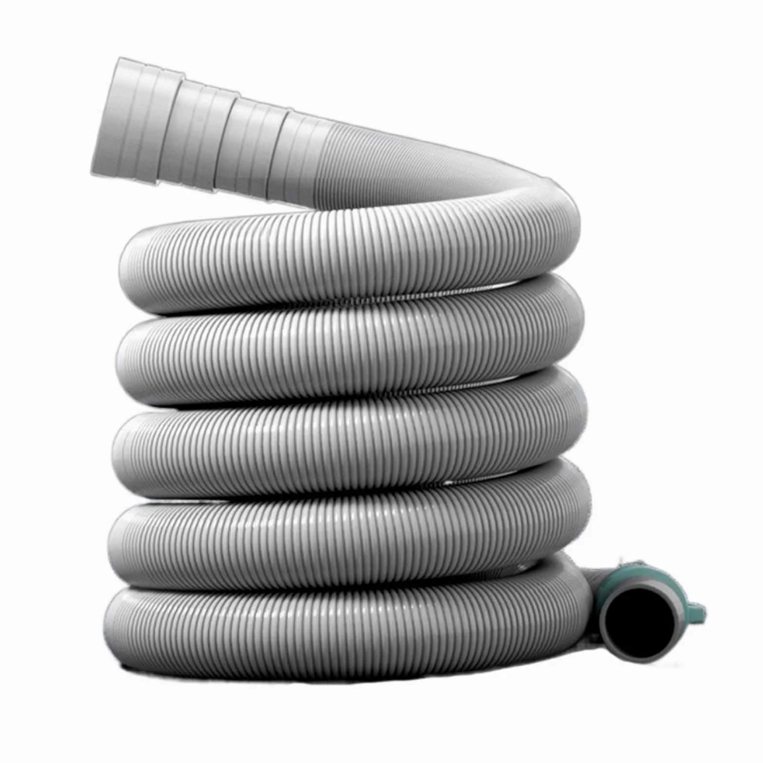 Manguera flexible de drenaje para lavadora de 5 m, tubo corrugado para descarga de lavavajillas y lavadora, solución de drenaje de cocina