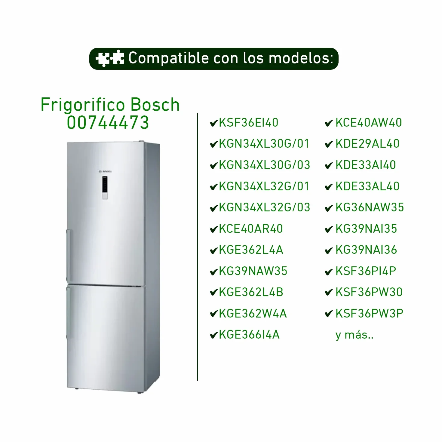 Bandeja de Puerta para Botellas Compatible con Neveras Bosch 00704751 - Cajón Botellero Inferior-Intermedio para Frigorífico con Perfil Blanco - Repuesto Original