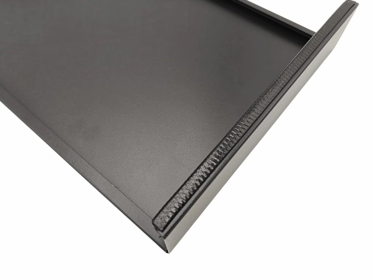 Protector de Encimera Universal en Acero Inoxidable Negro para Gas, Vitrocerámica, Induccion- Juego de 2 piezas Cubre Encimera gas, Cubre Vitroceramica 57x60x6 cm