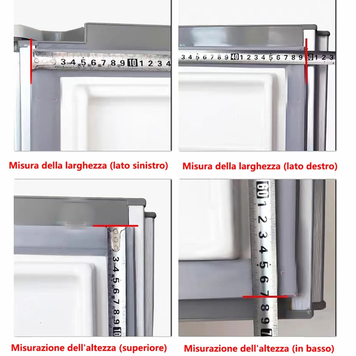 Piezas Kit de reparación Universal Junta de Sellado Junta de Puerta de Goma para refrigerador congelador Personalizado adecuación