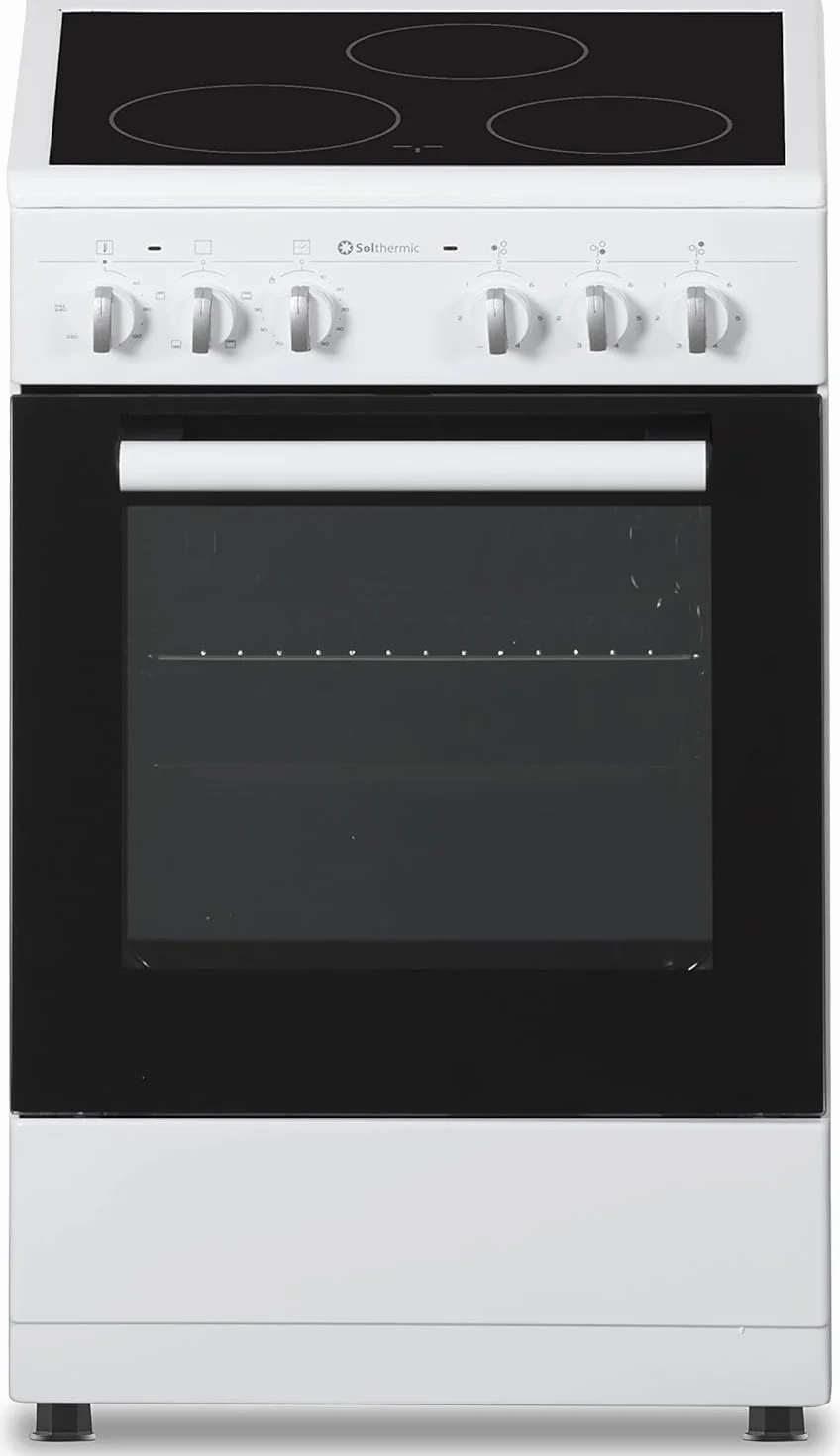 SOLTHERMIC COMBO PACK COCINA VTC BLANCA 50X50 + CAMPANA H60P INOX / 50 CM/GRAN CAPACIDAD EXTRACCION/ALTA GAMA