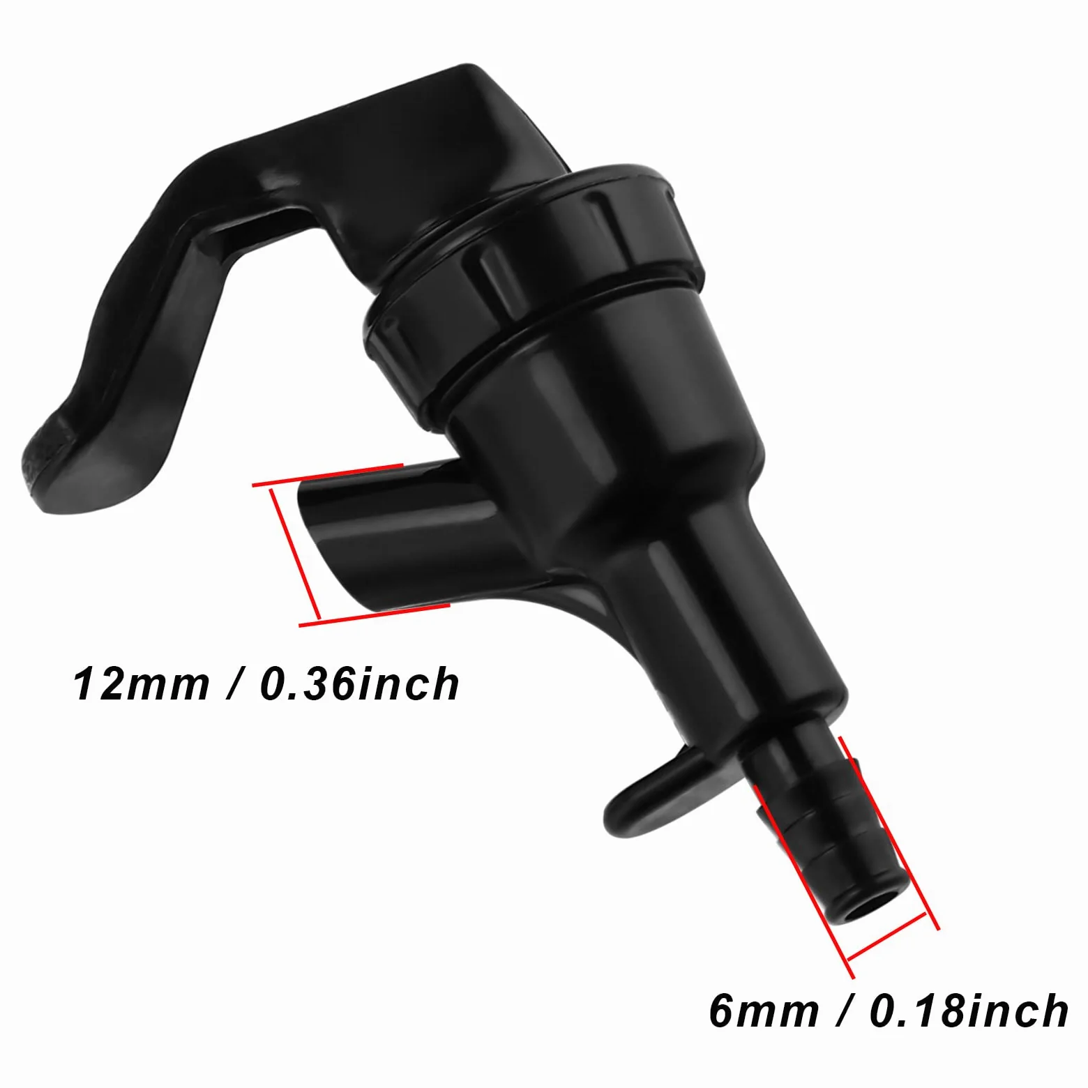MRbrew 8 grifos de picnic, grifo de picnic, grifo de fiesta de barril de plástico para dispensar cerveza de barril para cerveza casera Cornelius Keg llave dispensador de línea de bloqueo de bola llave