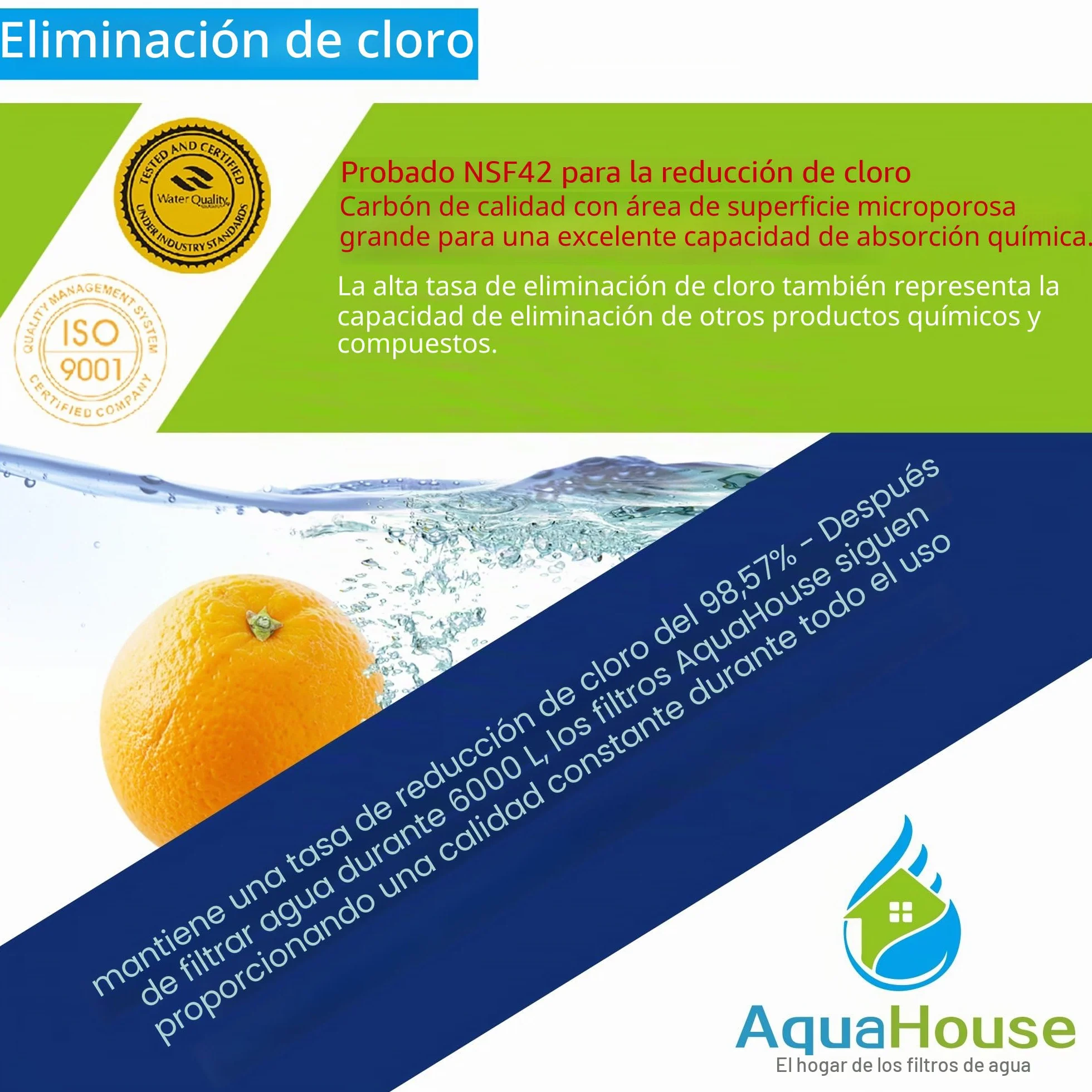 4x AquaHouse UIFH Compatible para Haier 0060823485A Kemflo Aicro filtro de agua para refrigeradores Haier, CDA, Firstline, Frigistar