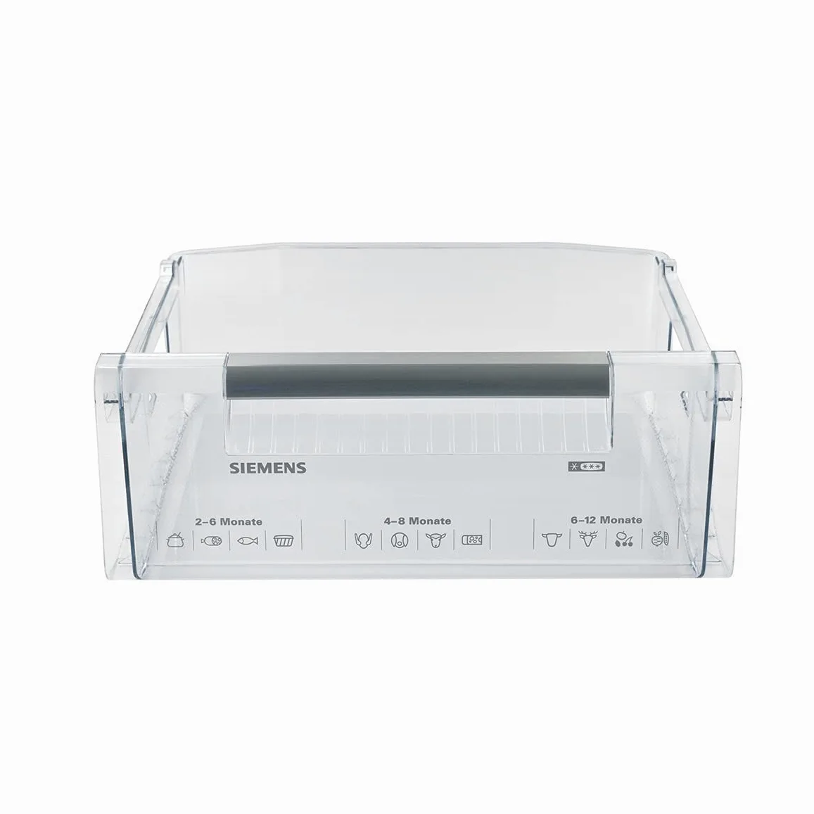 Bosch Siemens 00740837 - Cajón para congelador, recipiente para alimentos, congelador y congelador, también Neff Constructa 740837