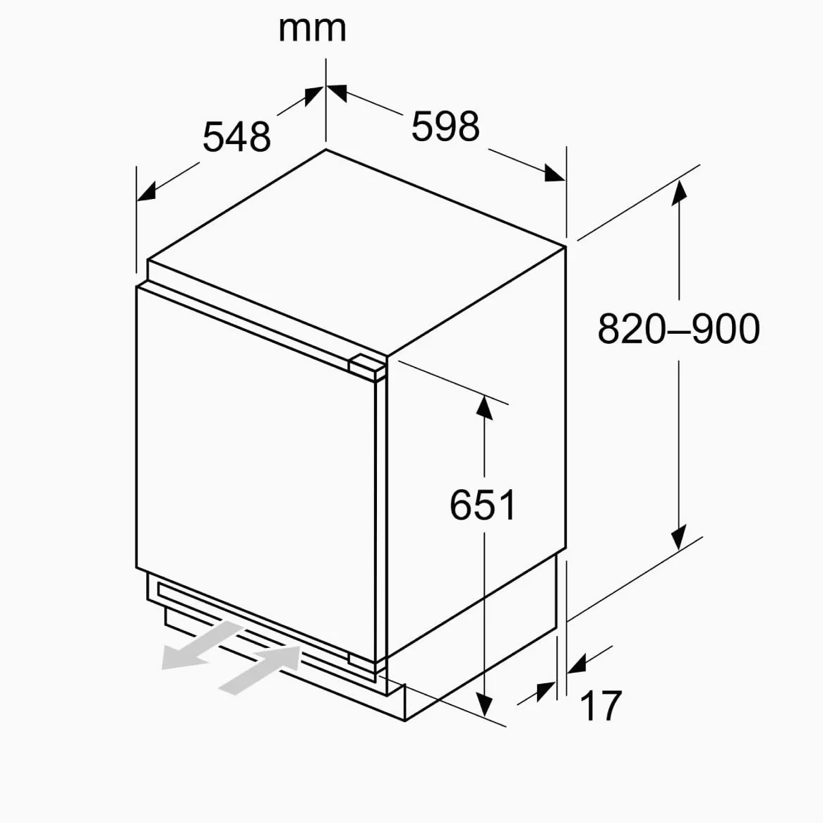 SIEMENS - Congelador Vert. Enc. IQ500 GU21NADE0