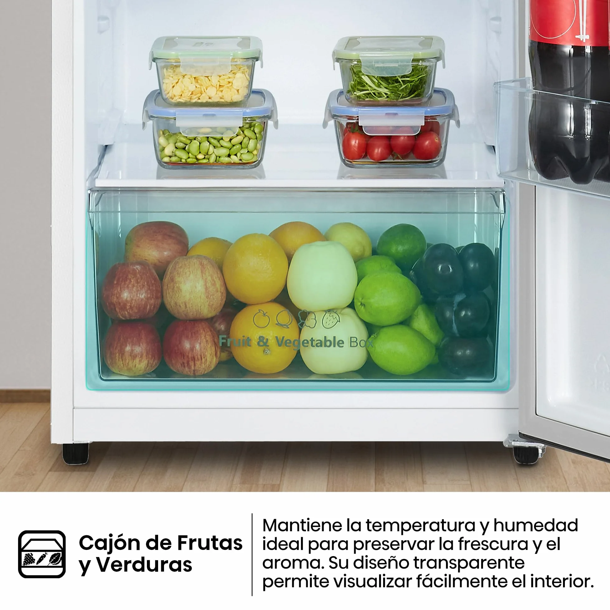Hisense RT327N4AWE Frigorífico 2 Puertas Total No Frost 249L 168cm Multi Airflow Puerta Reversible Iluminación LED Blanco