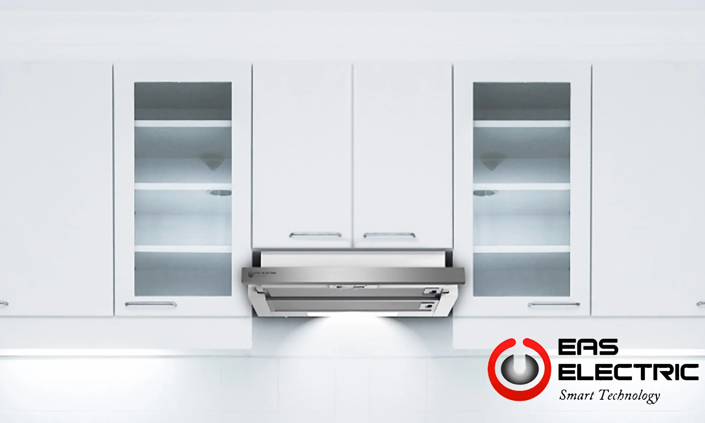EAS ELECTRIC SMART TECHNOLOGY | EMRH60TX | Campana extractora | Campana telescópica | Anchura de 60 cm | Color Inox | Control Mecánico | 3 niveles | 2 motores | 2 filtros lavables | capacidad 350 m3/h