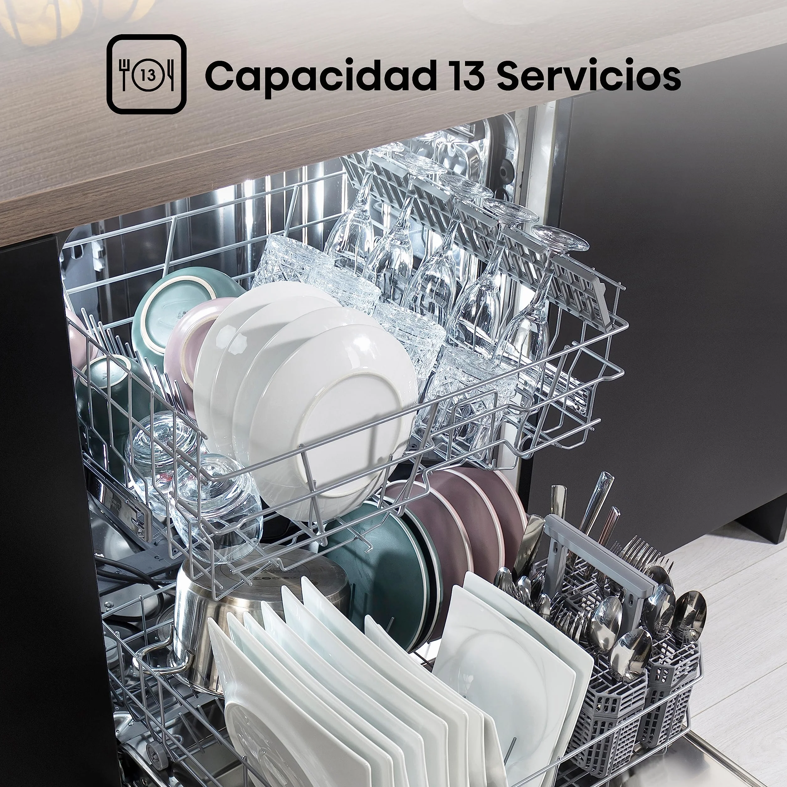 Hisense HS622E10X Lavavajillas 13 servicios 60 cm ECO Inox