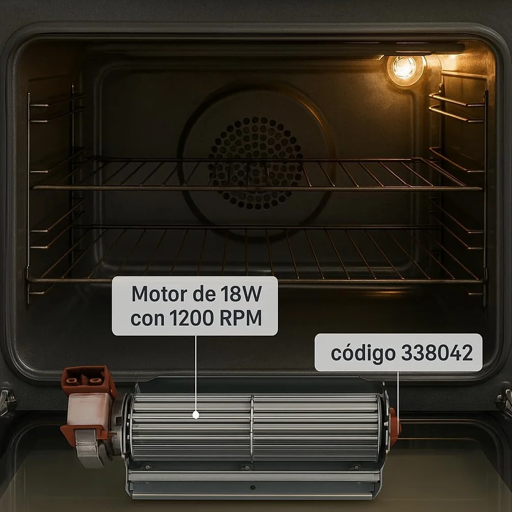 Recamania Ventilador tangencial Fan-Coil TGO60/1-180-20 338042