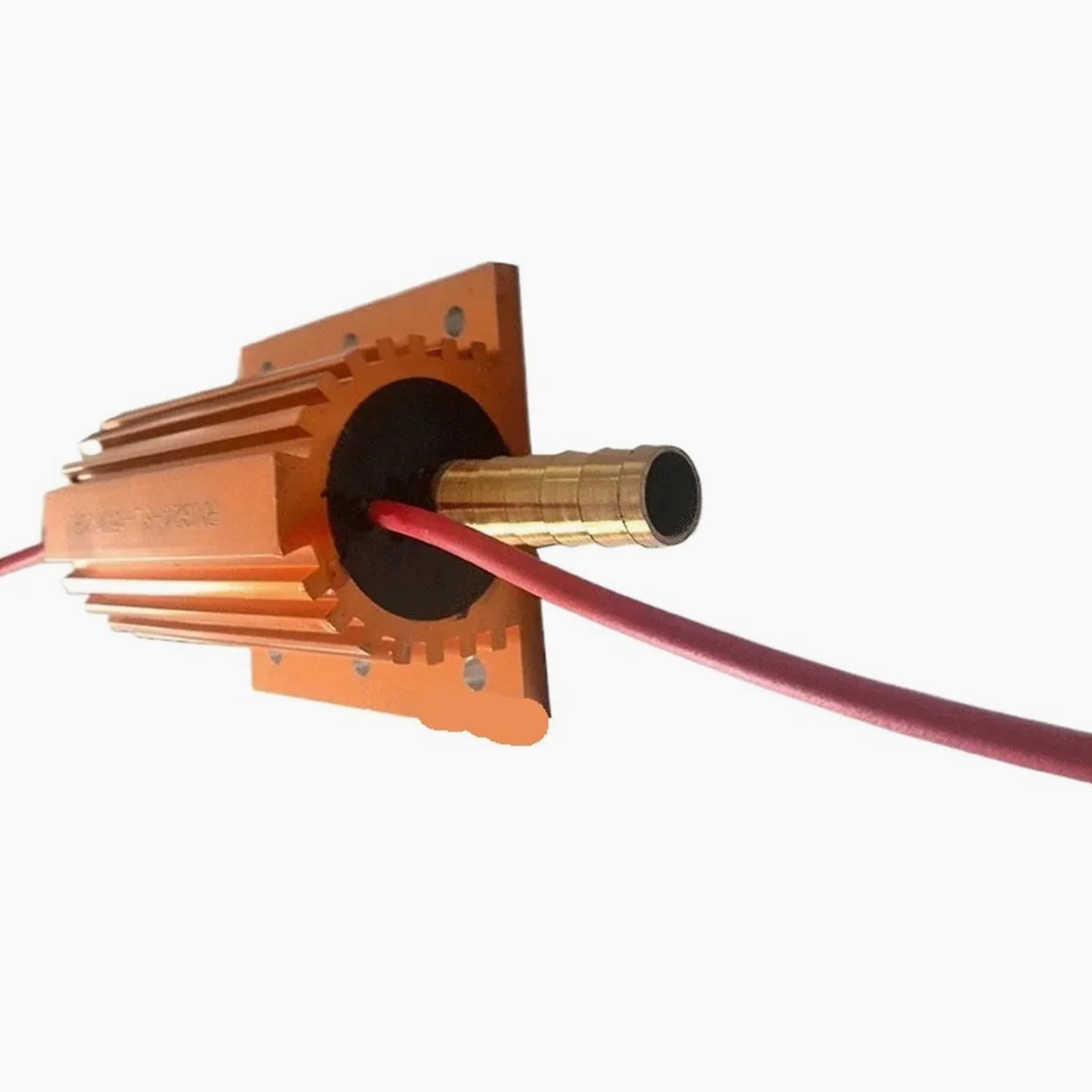 Resistencia refrigerada por agua, 300 W, 400 W, 600 W, para horno de frecuencia media, sin inducción, carcasa de aluminio, 1 pieza(0.027R,300w)