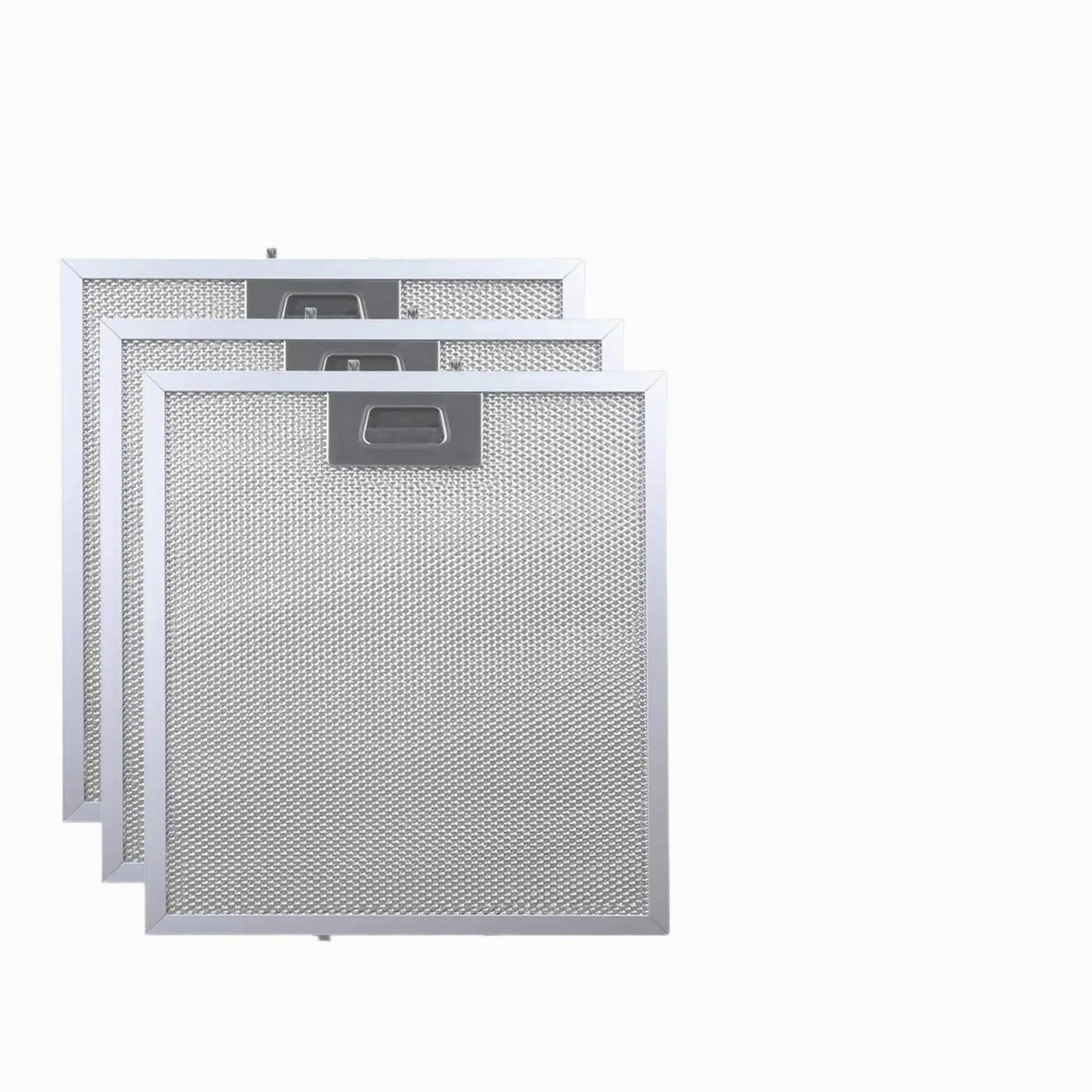 Filtro de aluminio for campana extractora, extractor de malla metálica, 340x280mm, Compatible con D6900HASS2, D6900SS-2 CP750SS, 3 uds.