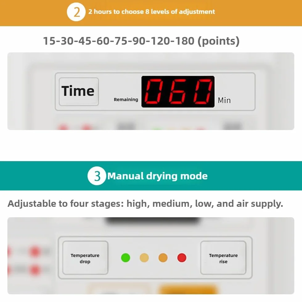 Calentador de cama y secador de aire multifunción 3 en 1, eliminación de humedad portátil para ropa de cama, zapatos, ropa, electrodomésticos compactos para uso doméstico