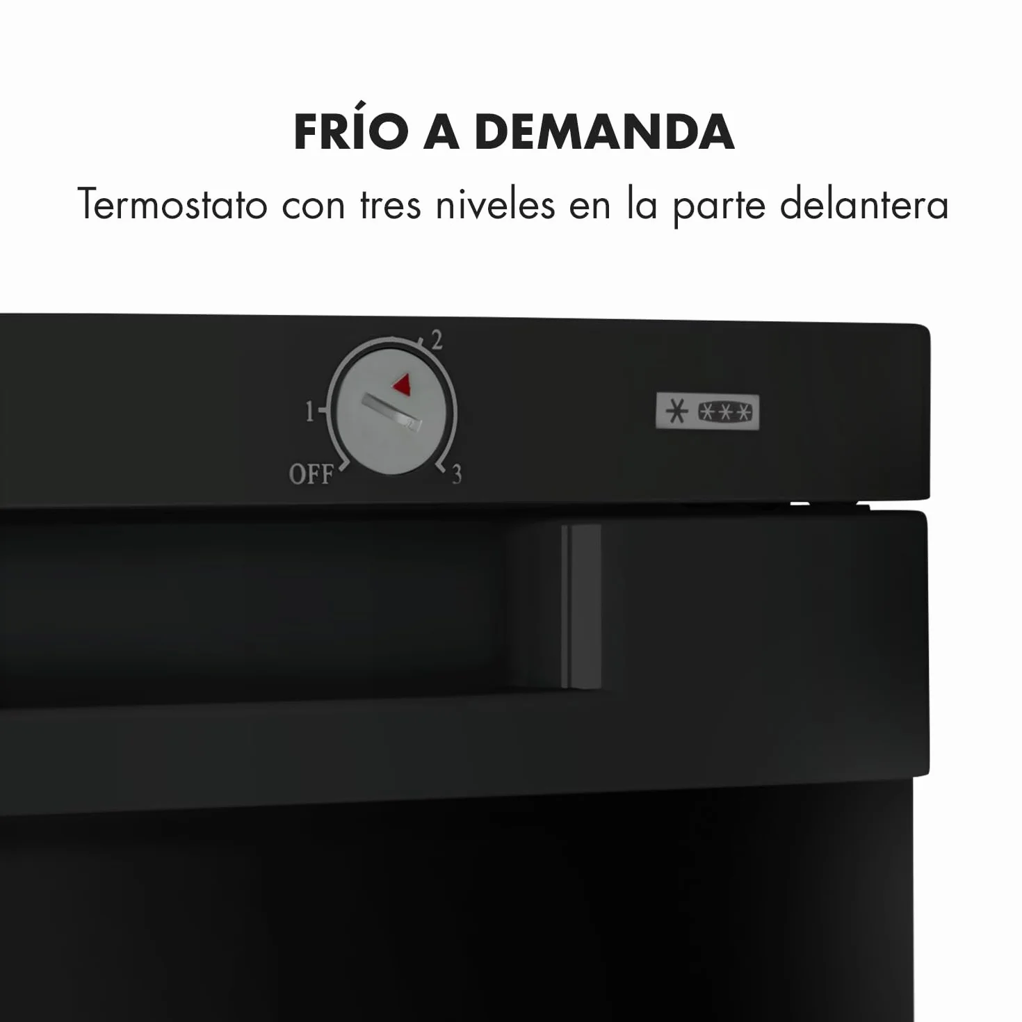 Klarstein Congelador Pequeño Vertical Portatil, Mini Congelador Silencioso Casa y Oficina, Congeladores Capacidad 80 l. con Estante, Eficiencia Energética, Estante, Departamento Hielos y Rascador