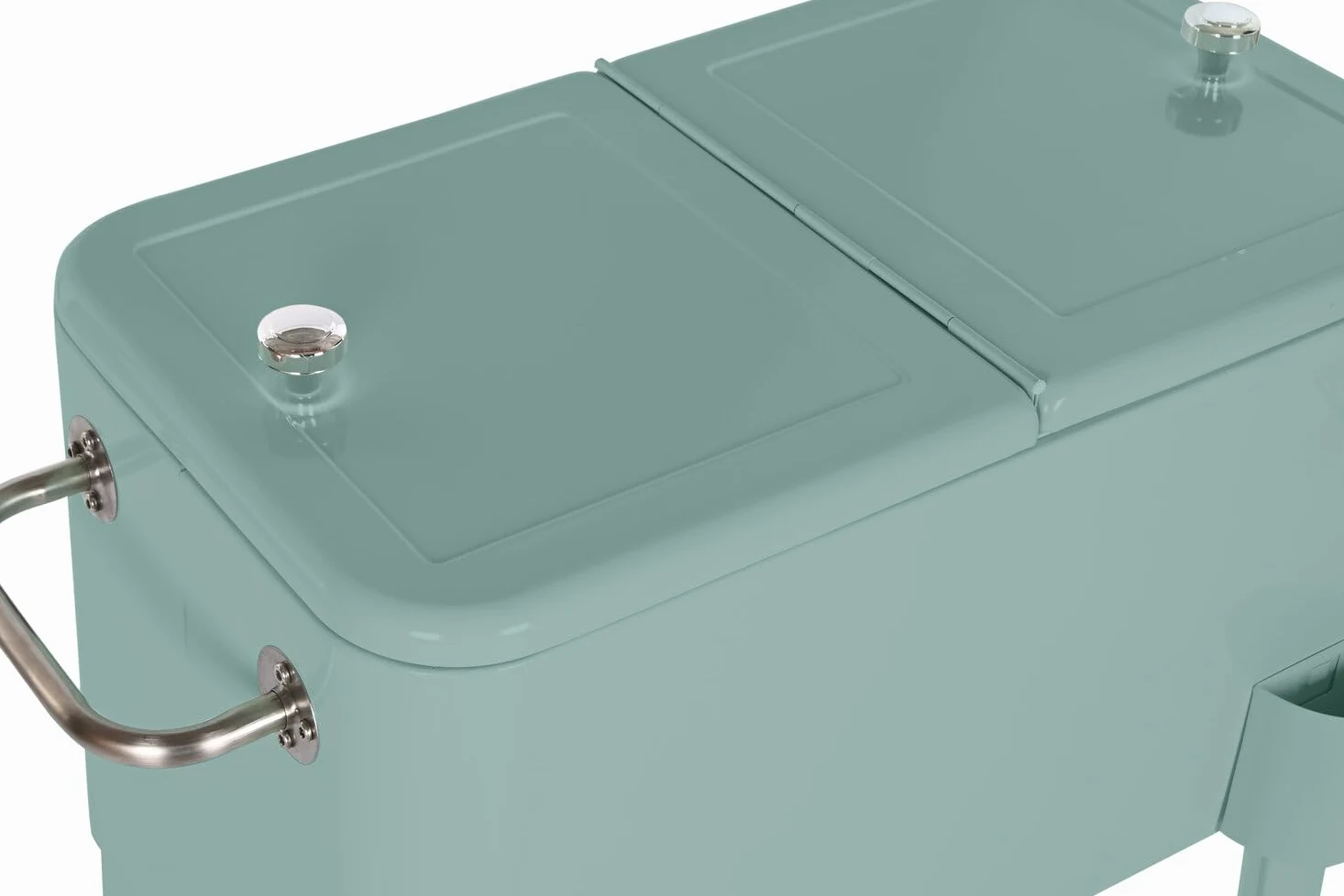 Nevera Acero PP 74x43x80 56 litros Azul Celeste | Alexandra House Living Nevera Acero Pp 74x43x80 56 Litros Azul Celeste
