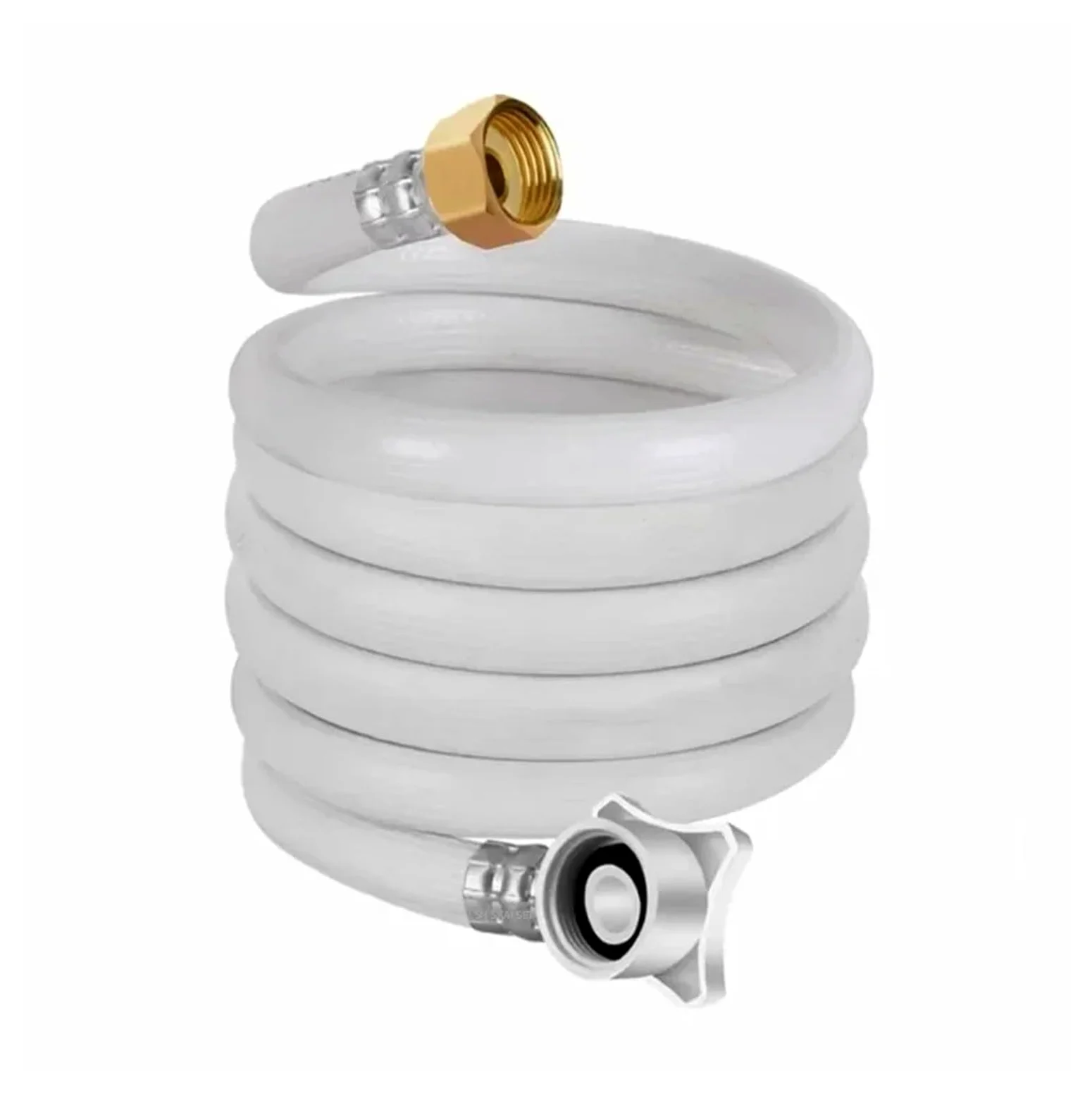 Tubo de entrada de lavadora a prueba de explosiones de 60-500 cm, extensión de manguera multifunción, manguera de entrada de agua, accesorios a prueba de fugas y accesorios de mantenimiento.(400cm)