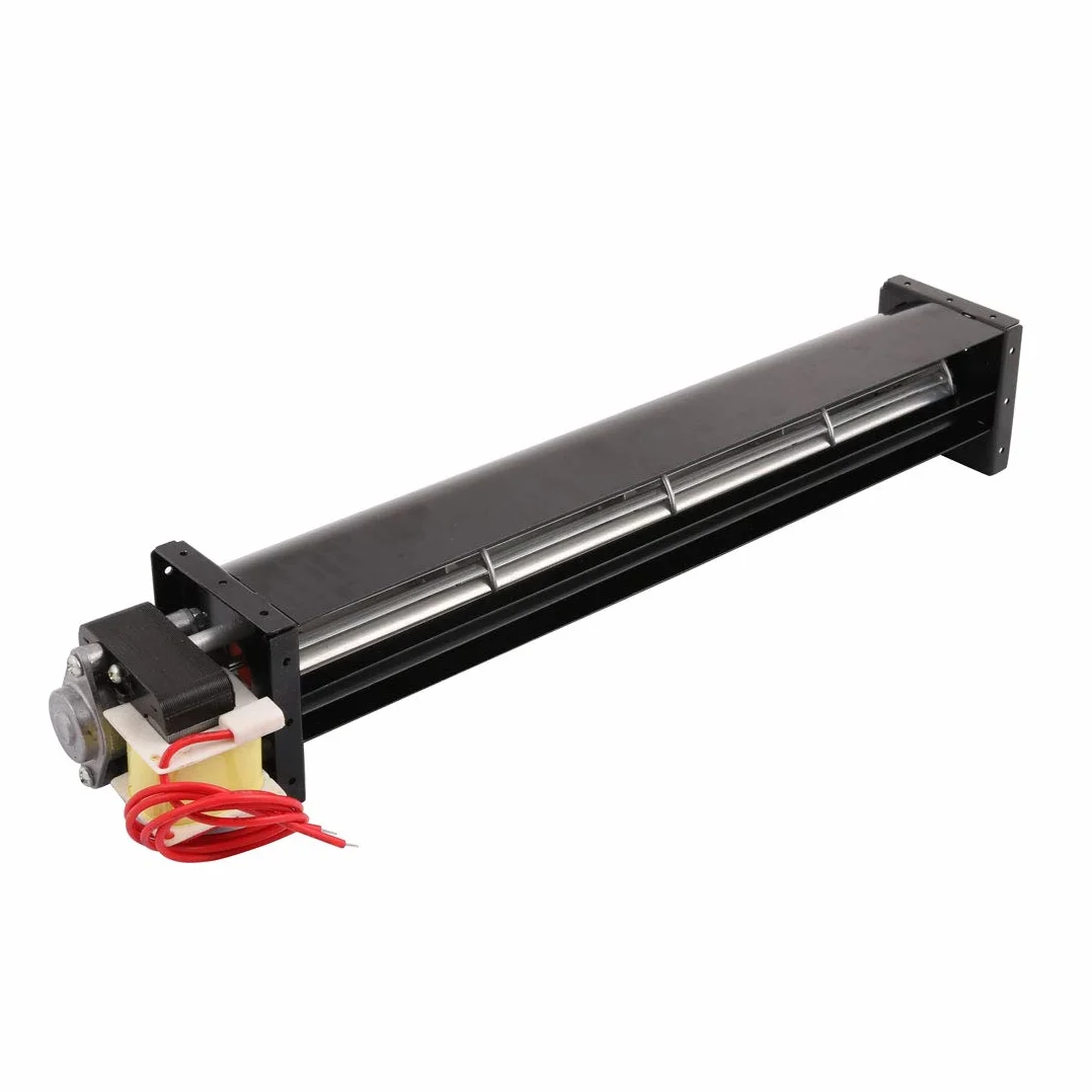 sourcing map Universal AC220V 20W con rodamiento Bolas Ventilador refrigeración Flujo Transversal 360mm x 70mm x 60mm