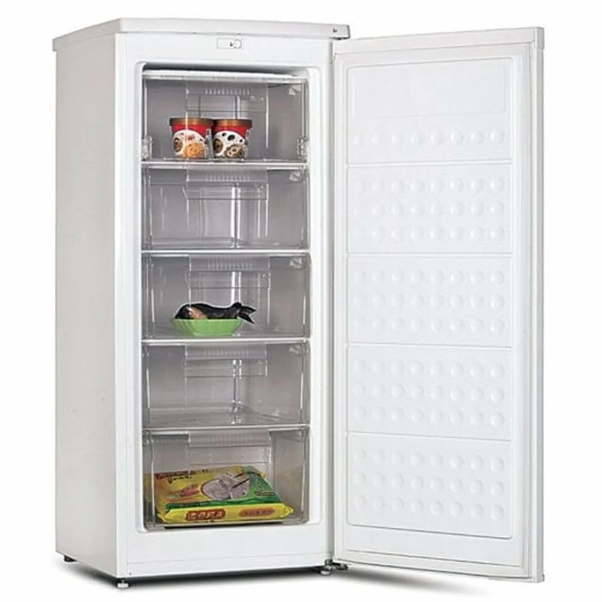 CONGELADOR VERTICAL INFINITON CV-125B BLANCO 140 L 125 cm A++ 5 Cajones