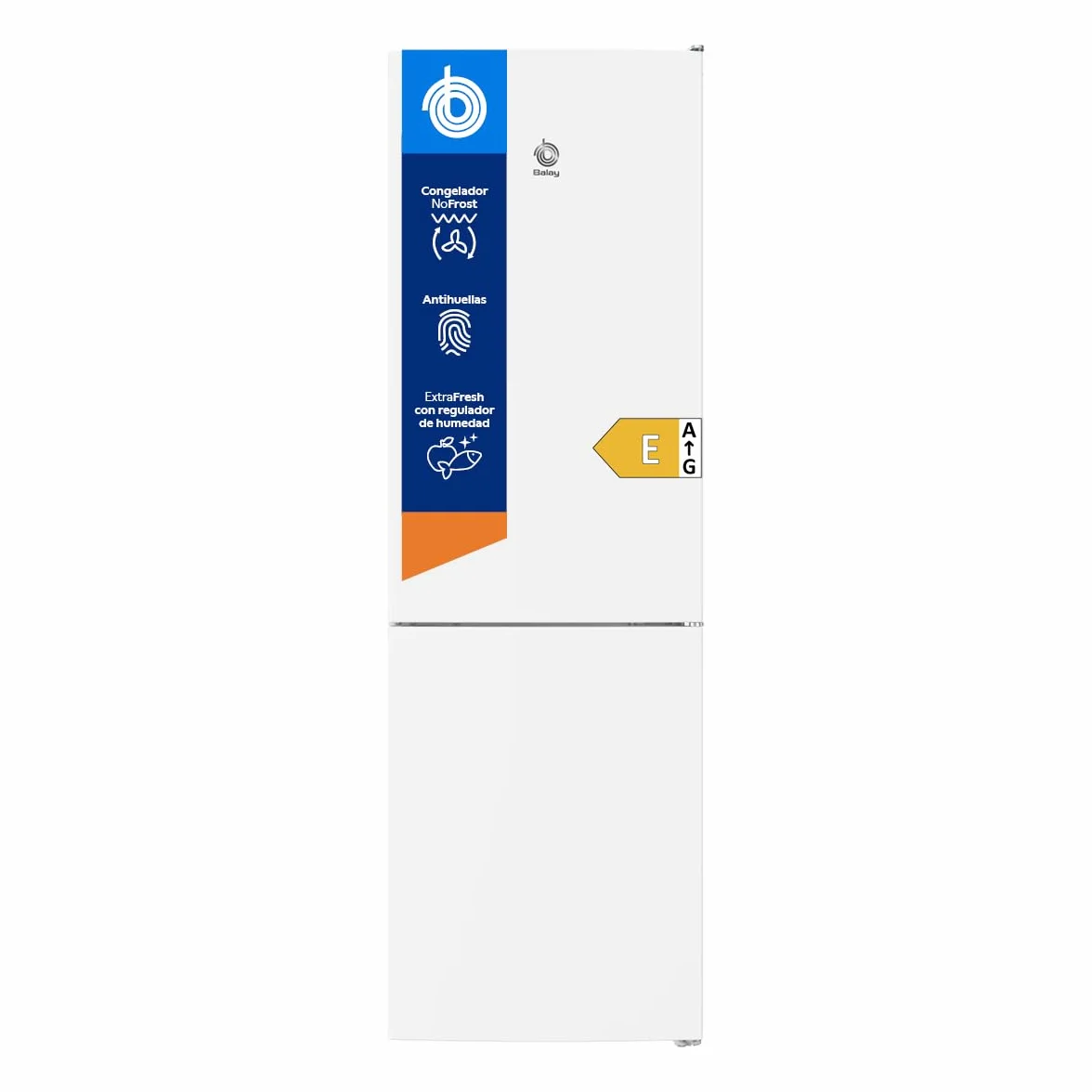 Balay - Frigorífico combinado, NoFrost, Cajón ExtraFresh y ExtraCold, Blanco, 3KFE553WI