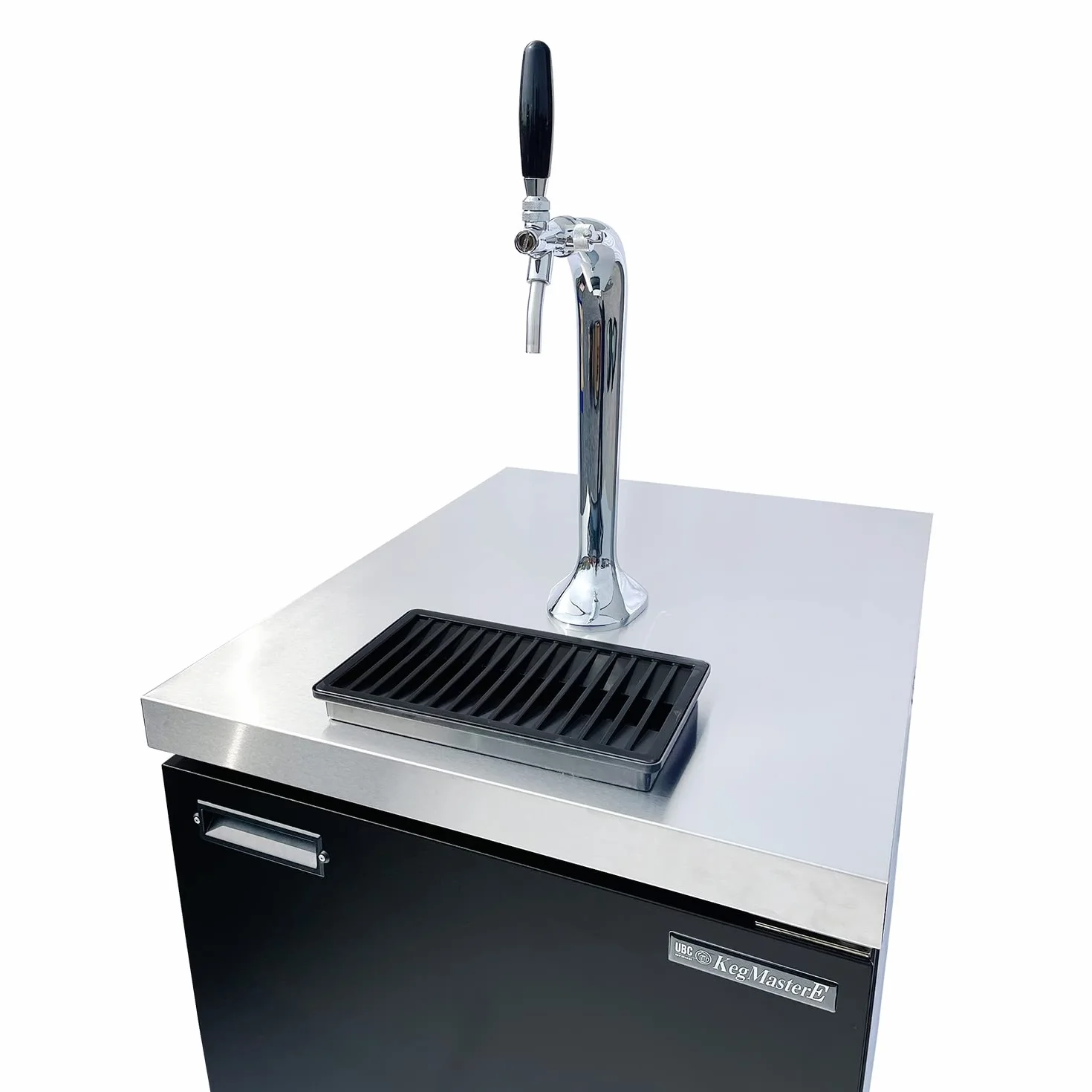 ich-zapfe Kit Completo - refrigerador de Cerveza de Barril de hasta 50L - Incluye Columna Elegante y Grifo con compensador, KEG:Type A