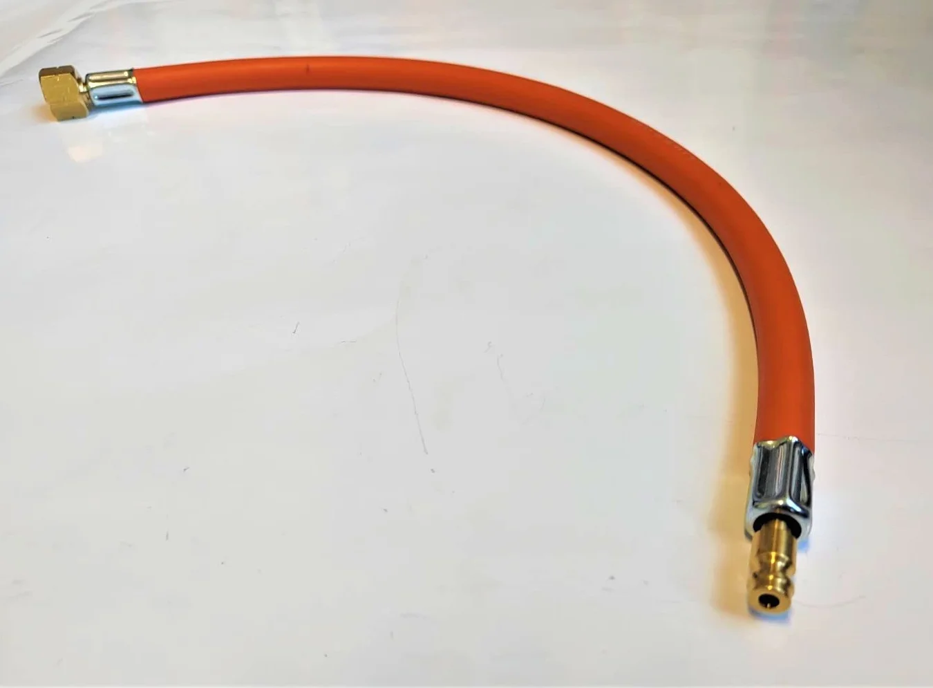 Manguera de gas propano butano | 500cm (5m) | DN 5 Type 21 - Conector LKS 3/8" pulgada | Manguera de gas para conexión rápida y conexión a una bombona de gas o cocina