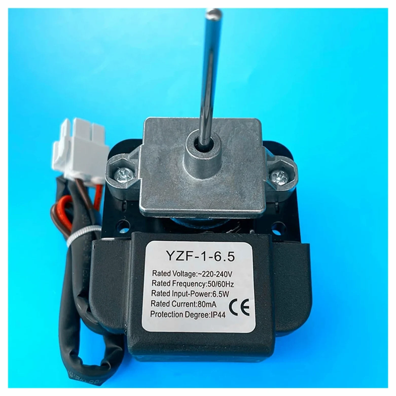 Motor de Ventilador de refrigerador AC220-240V Universal, YZF-1-6.5 for refrigerador, congelador, Vitrina, Motor de Poste sombreado de Repuesto