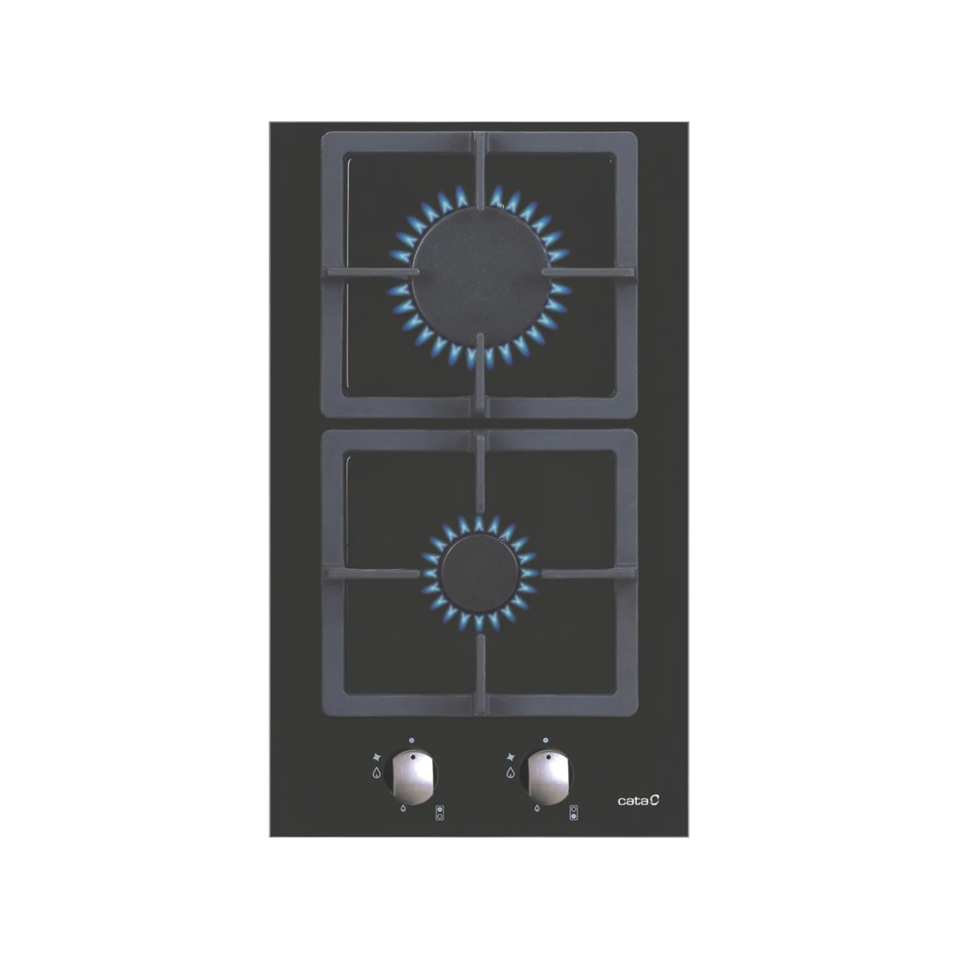 CATA SCI 3002 BK Negro Integrado 30 cm Encimera de gas 2 zona(s)