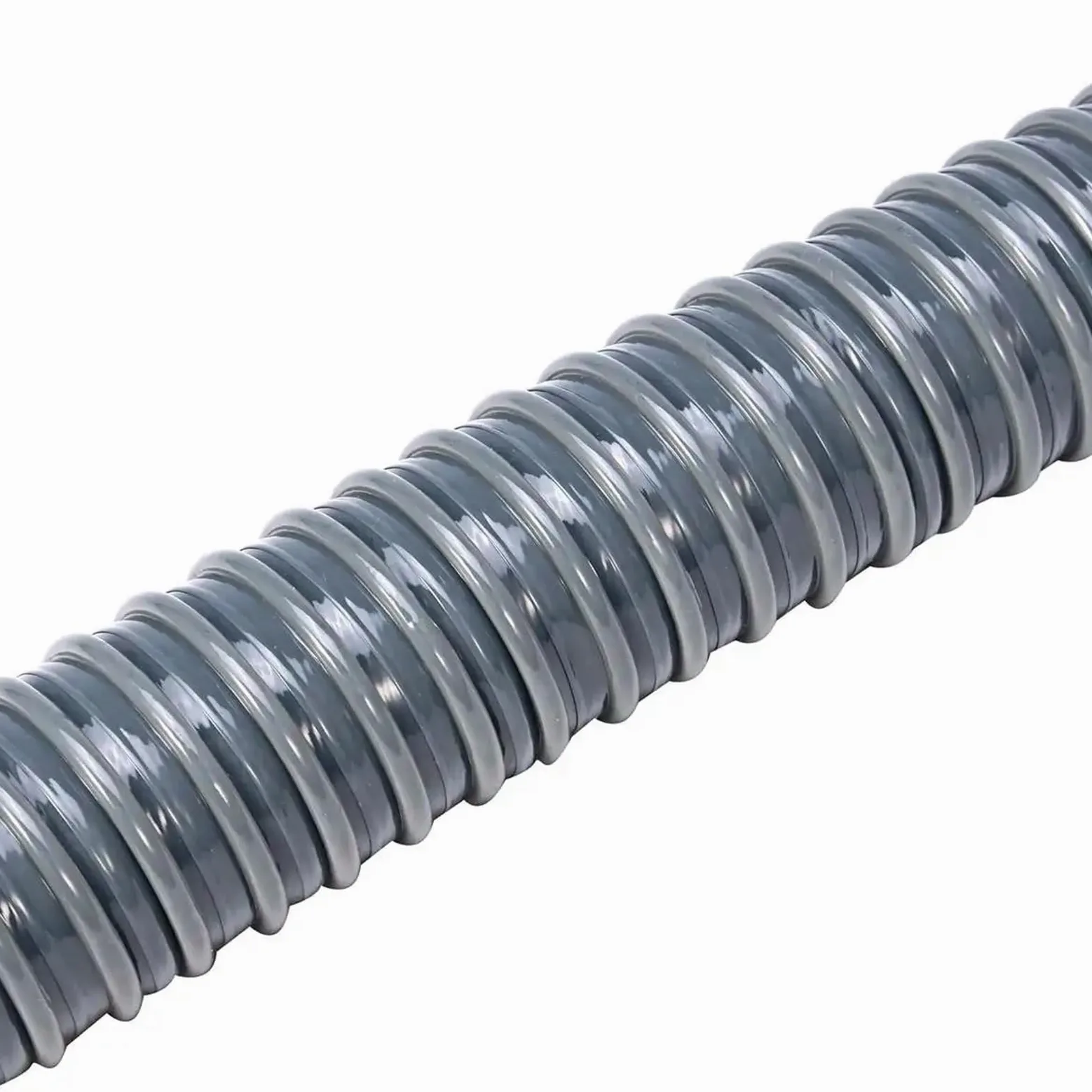 Tubo desague lavadora Manguera de drenaje flexible for lavadora, salida de aguas residuales de lavavajillas, tubo blando de expulsión, tubo flexible apto for 32-42 mm, 2 m, 3 m, 4 m, 5 m(3meter)