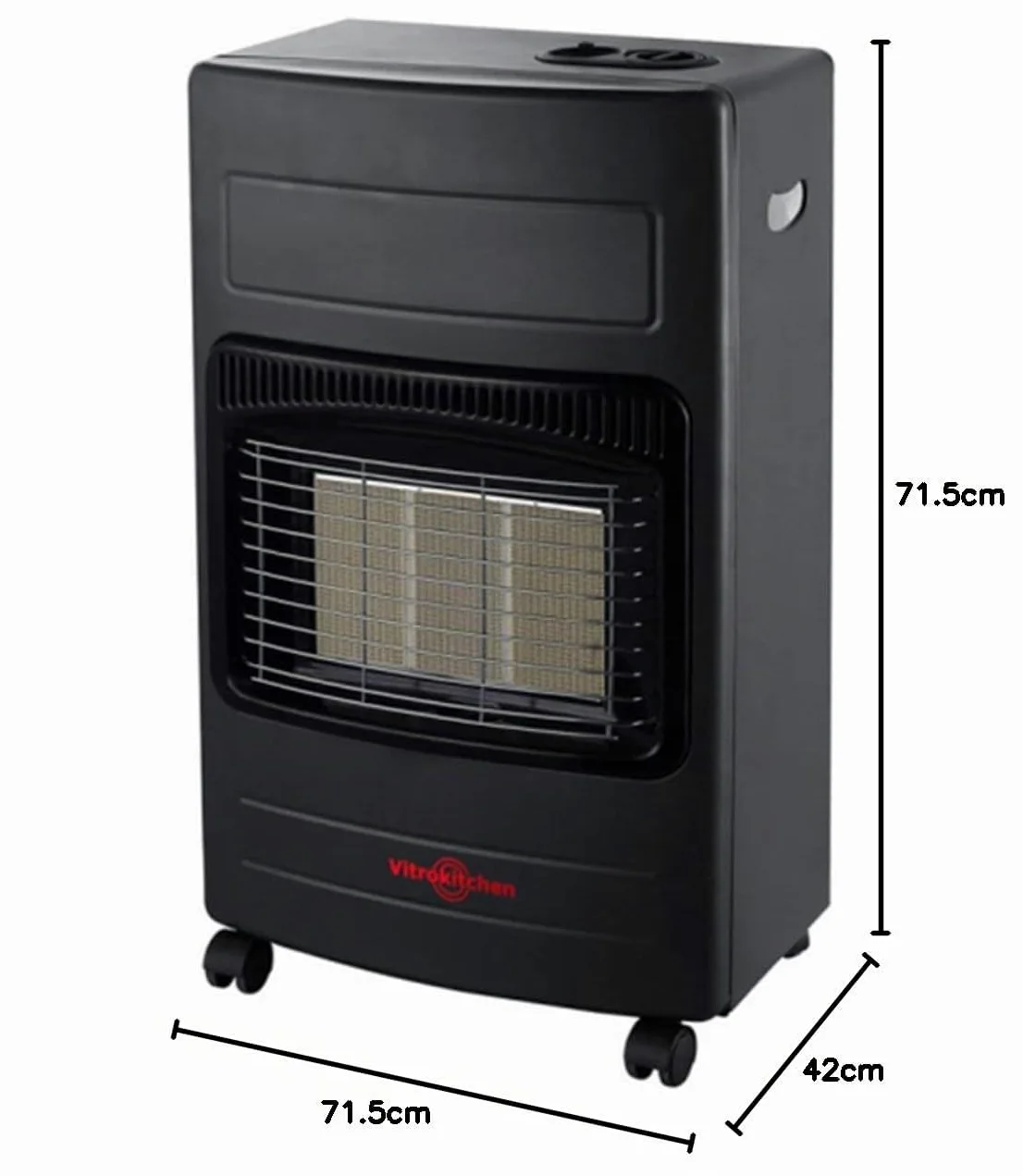 Vitrokitchen Estufa Gas INF4200W, Infrarroja, 420