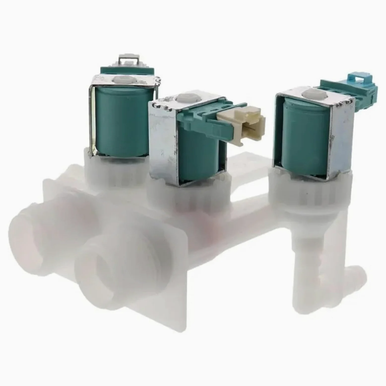 Válvula de entrada agua for lavadora W10599356, válvula solenoide repuesto 120V, reemplaza a W10509710