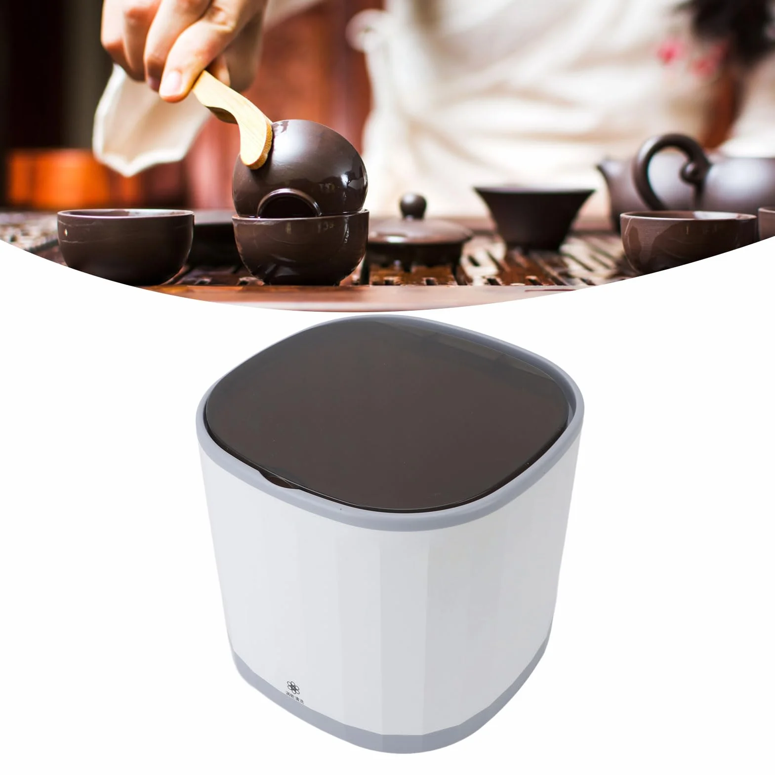 Mini Lavavajillas Portátil, Mini Lavadora de Platos, Limpieza de 360°, Limpiador Automático de Tazas de té, 4 L, 5 V, Recargable por USB, Lavadora de Tazas de té para Uso en el