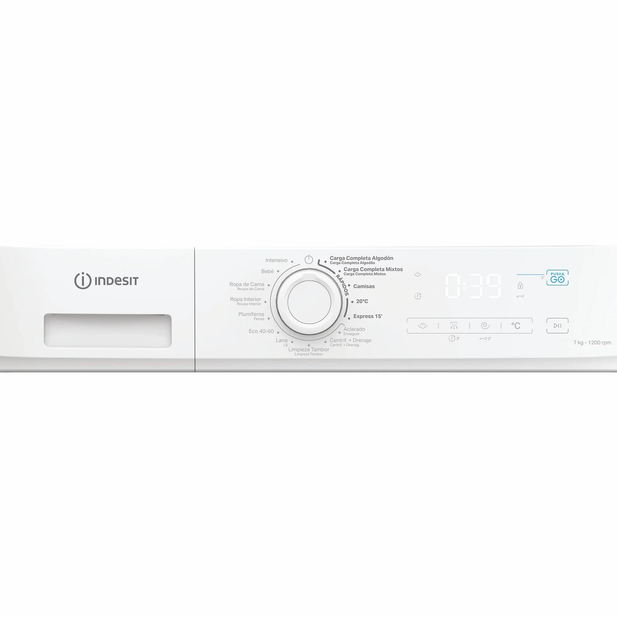 INDESIT - Lavadora IMA 752 MY TIME SPT