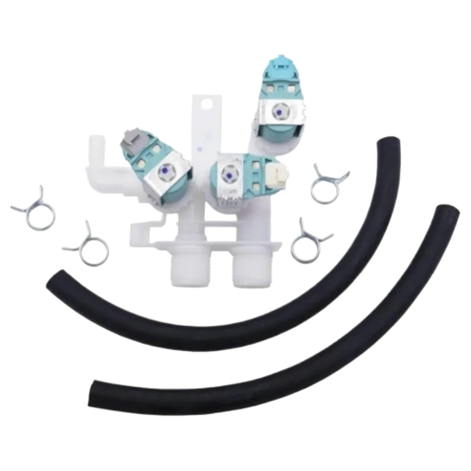 Válvula de entrada agua for lavadora W10599356, válvula solenoide repuesto 120V, reemplaza a W10509710